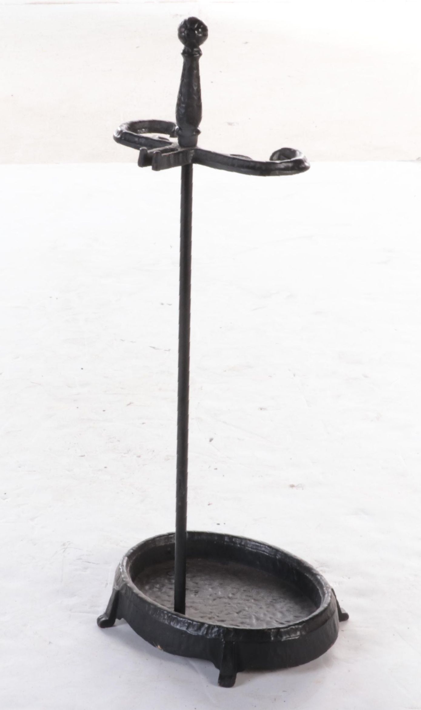 Cast Iron Fireplace Tool Set with Boot Scraper and String Holder, 20th Century