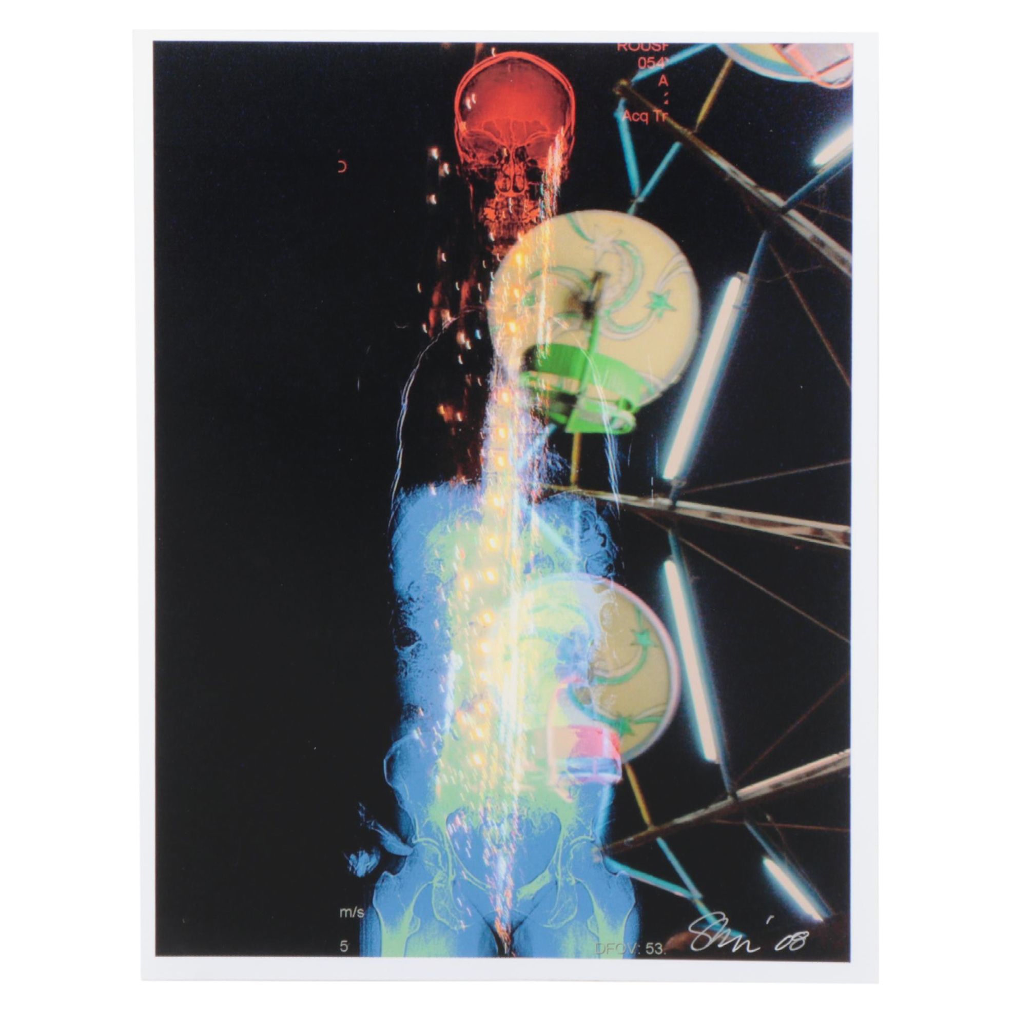 Sarah Roush Abstract Digital Collage, 2008