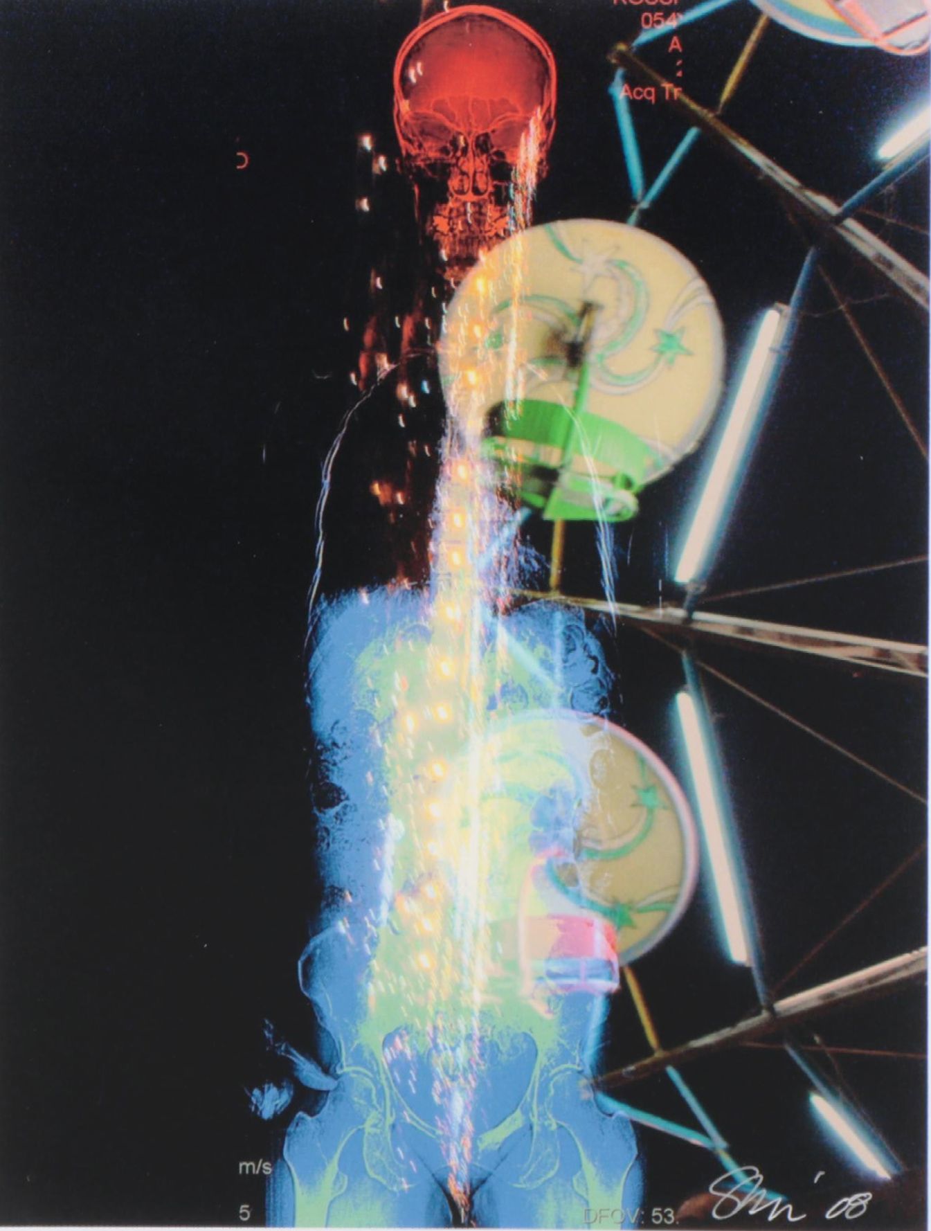 Sarah Roush Abstract Digital Collage, 2008