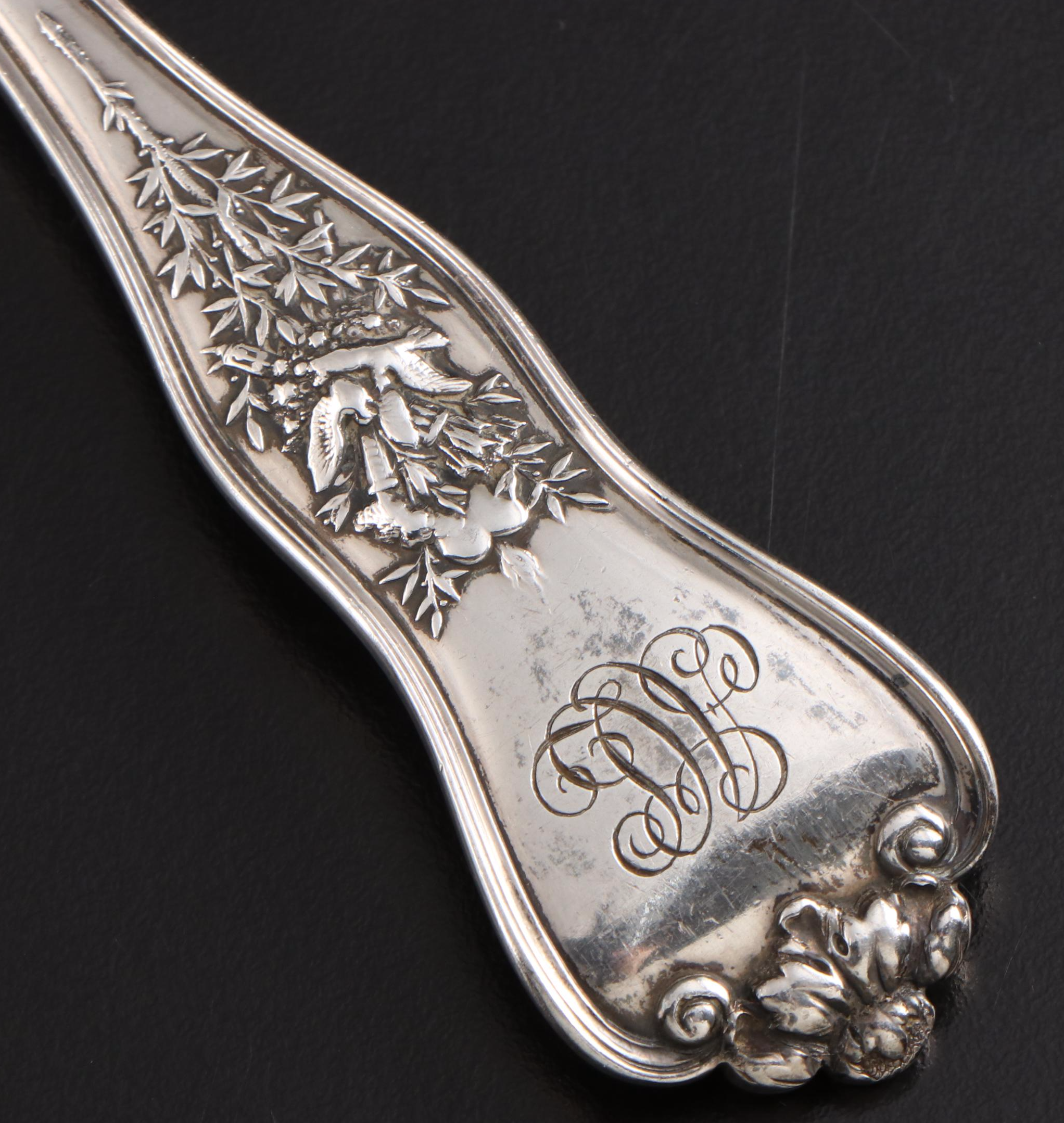 Tiffany & Co. "Olympian" Sterling Silver Cold Meat Fork