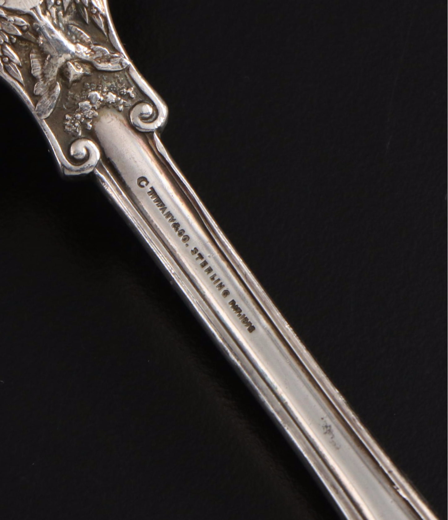 Tiffany & Co. "Olympian" Sterling Silver Cold Meat Fork