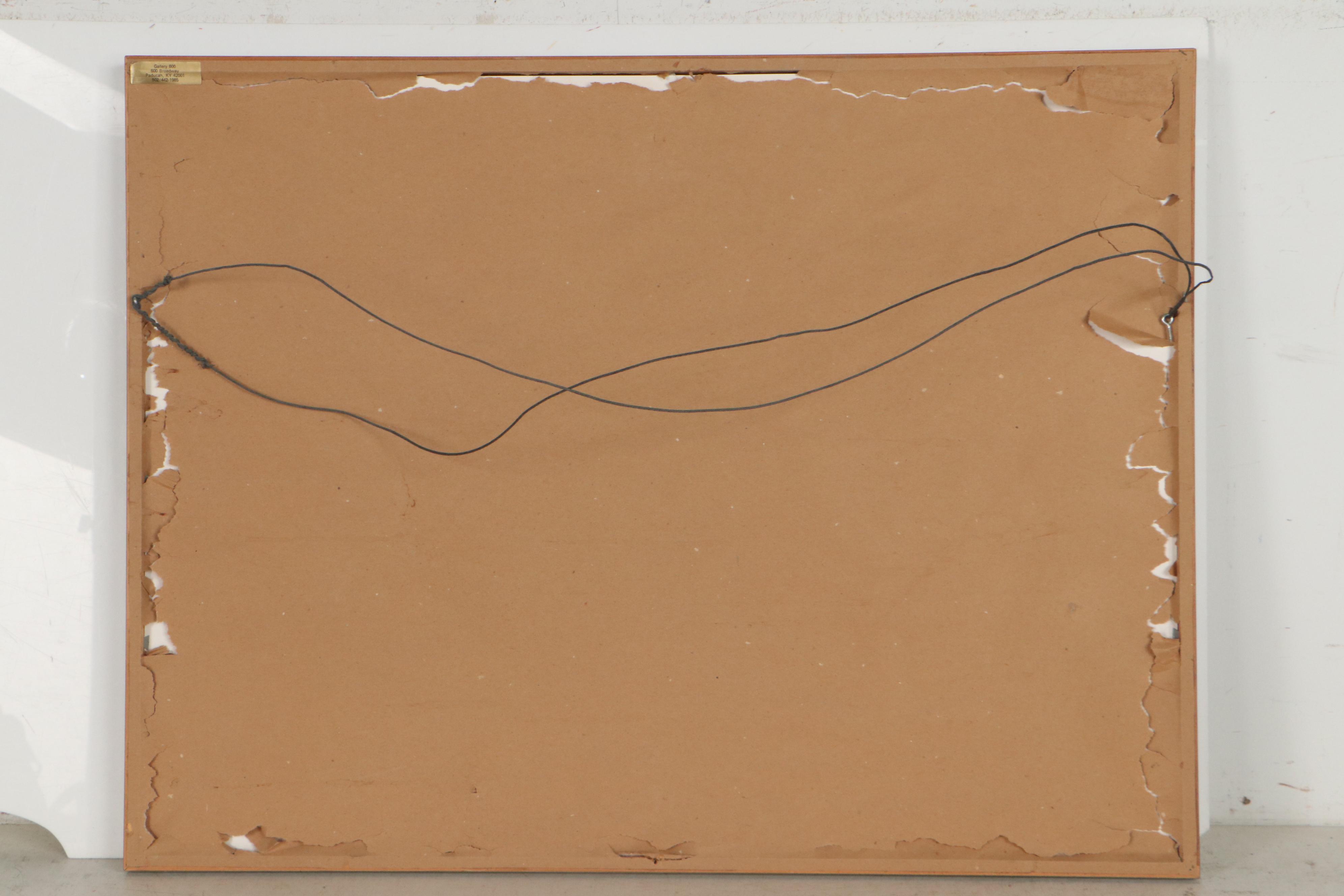 Sarah Roush Abstract Mixed Media Painting