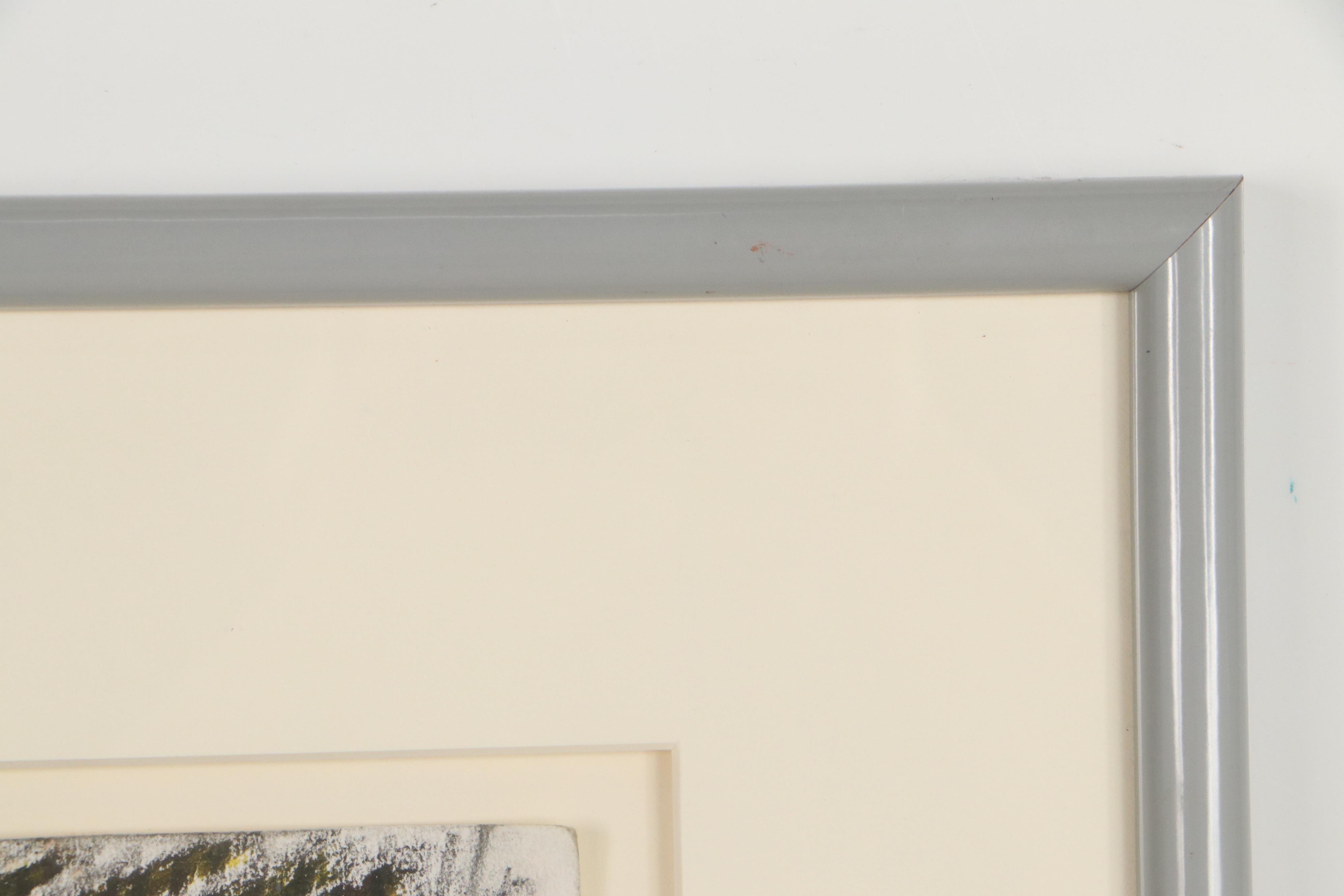 Sarah Roush Pastel Drawing, 1986