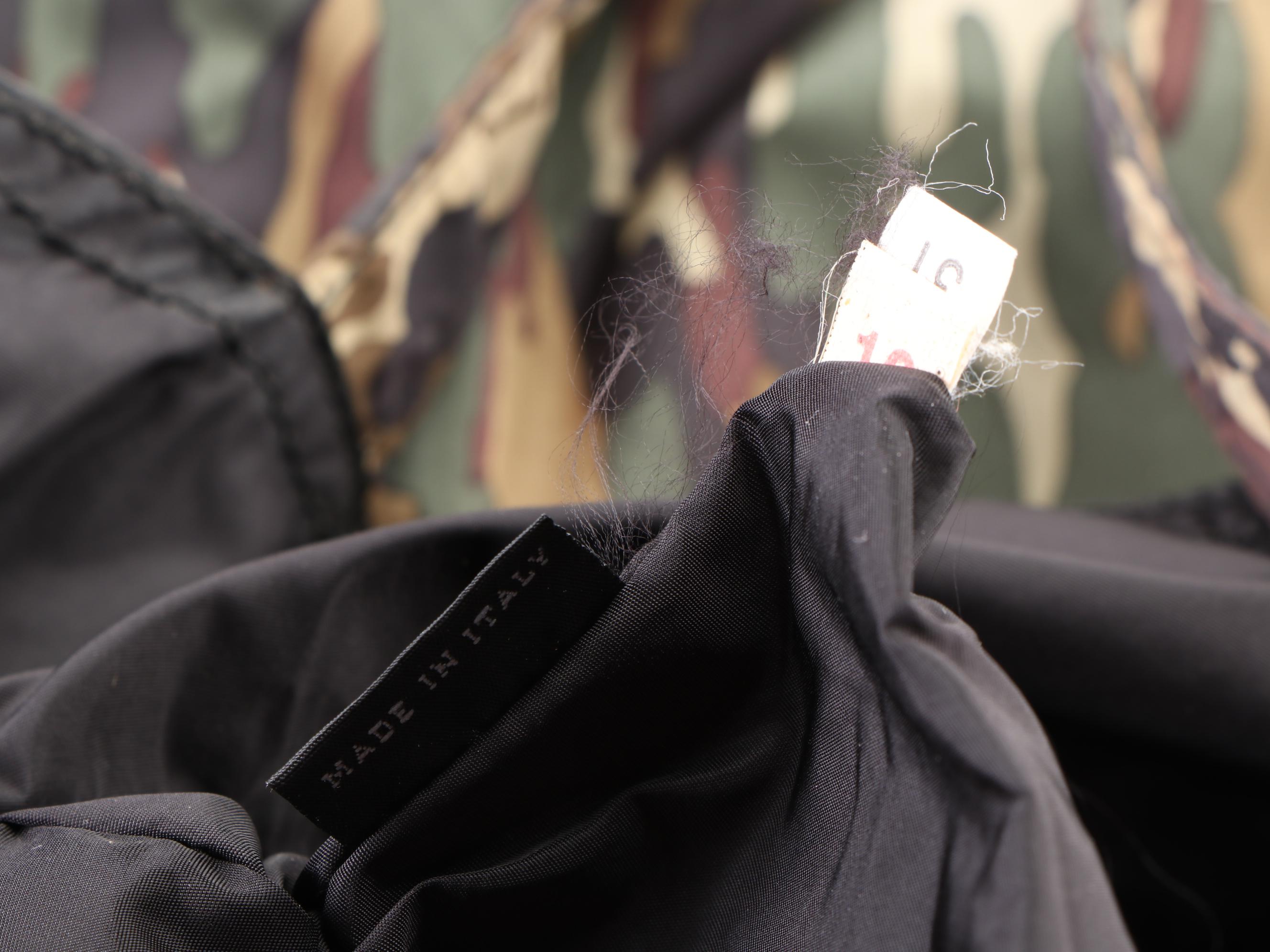 Prada Tote Bag in Camouflage Print Tessuto Nylon