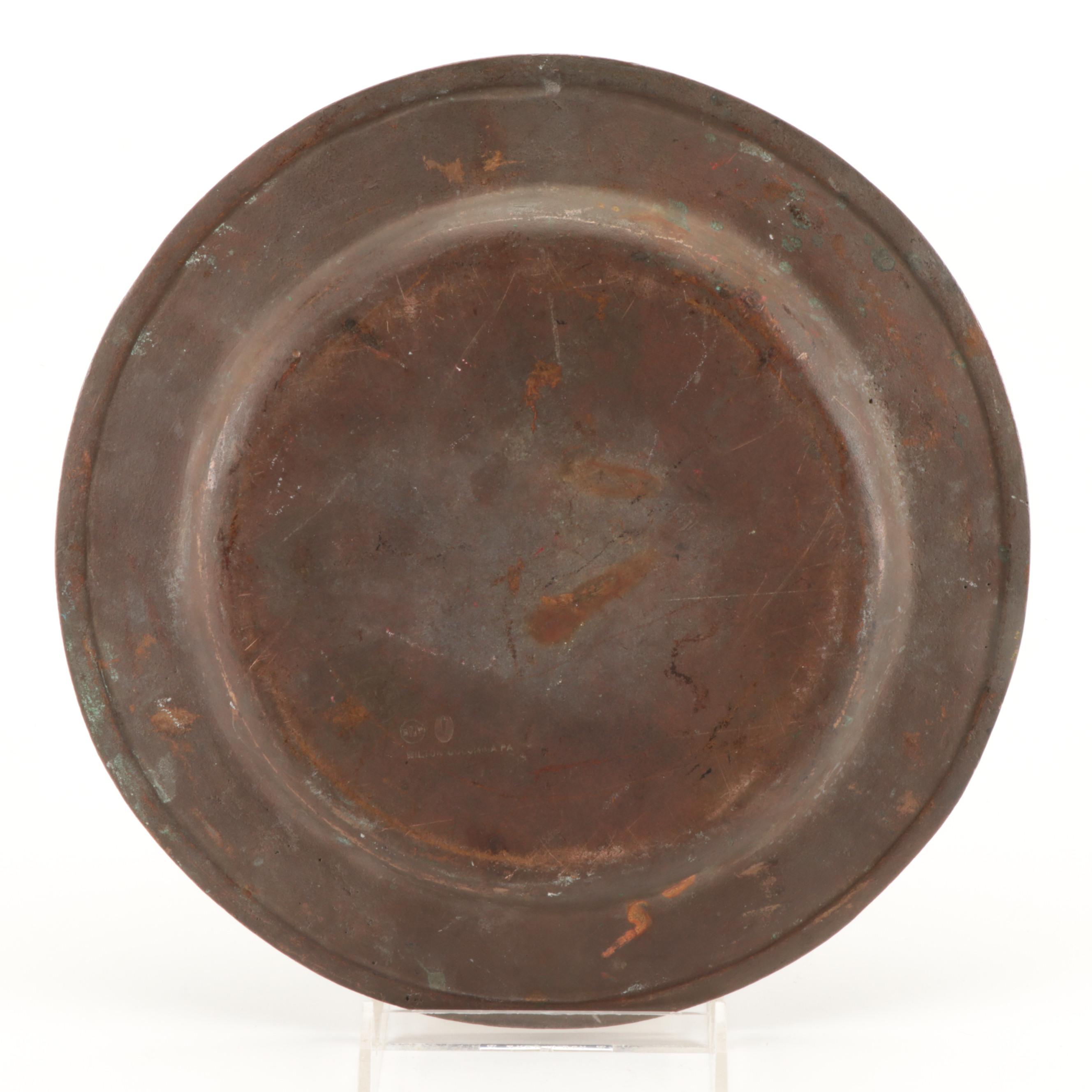 Wilton Armetale RWP Cast Metal Aladdin's Lamp Plate