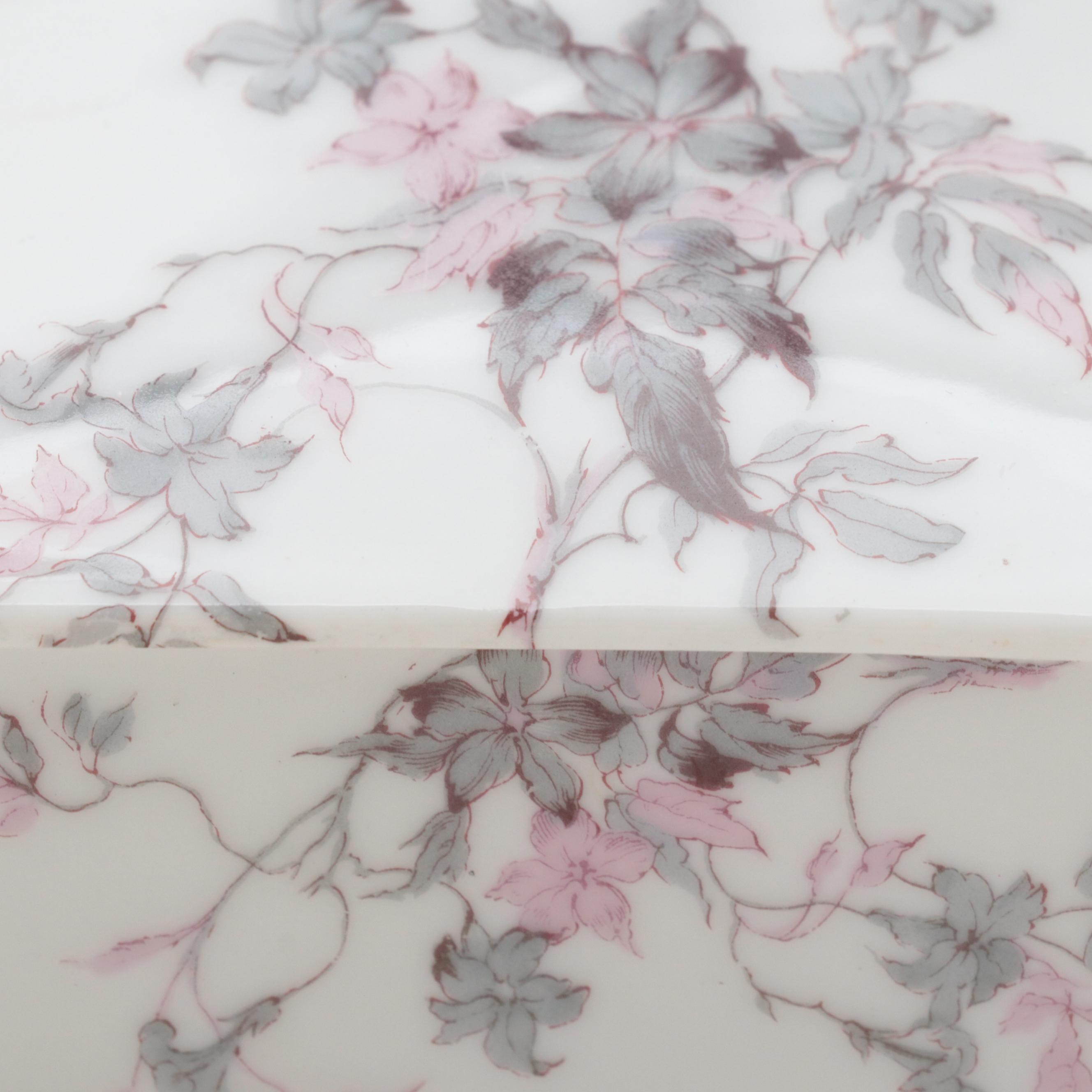 Haviland Hand-Painted Porcelain Serving Dishes, Mid-20th Century