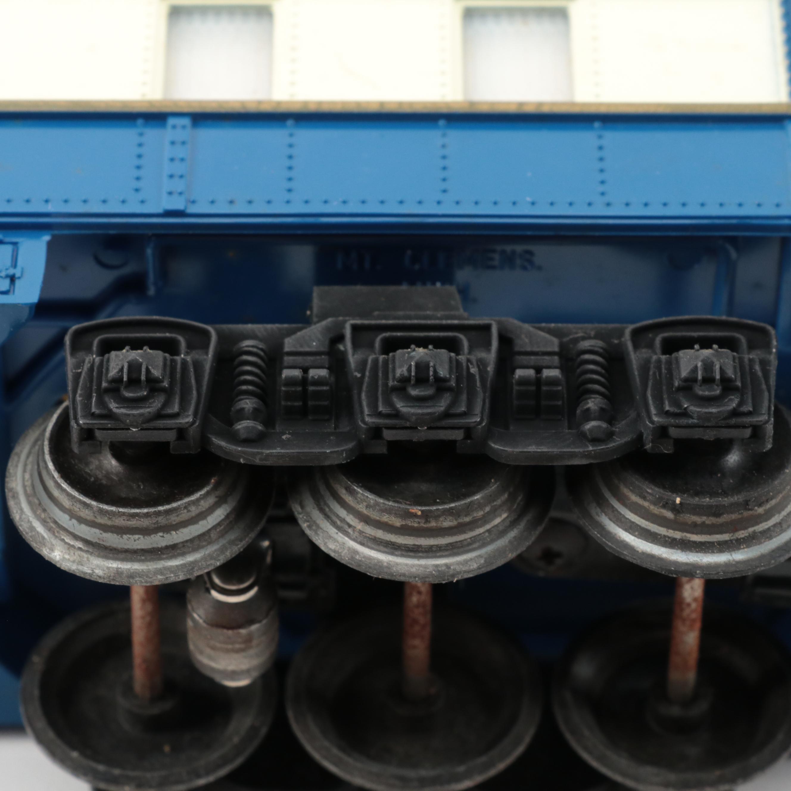 Lionel "The Blue Comet" Locomotive and Train Cars