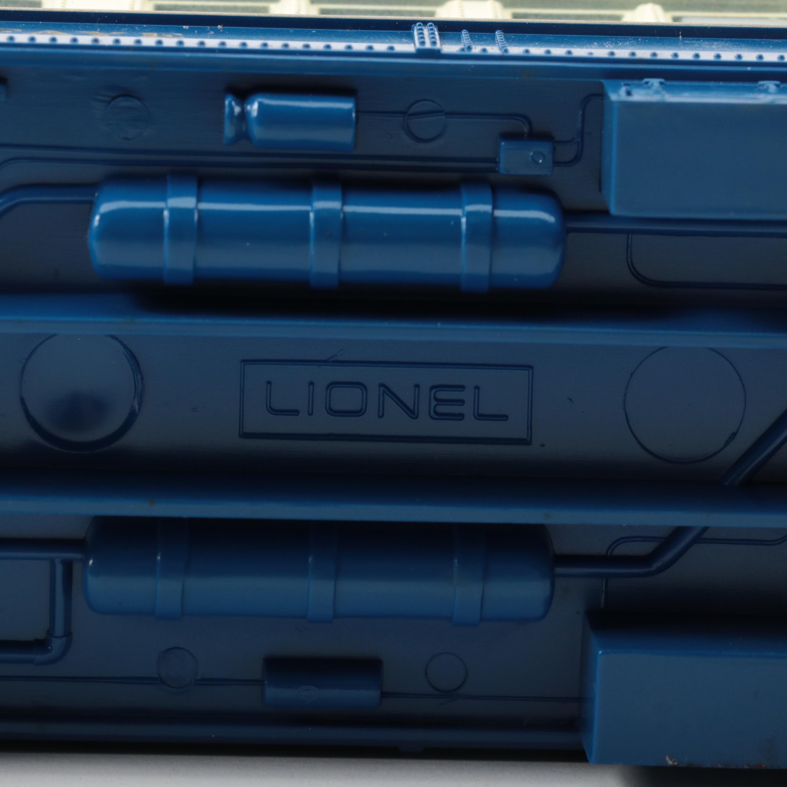 Lionel "The Blue Comet" Locomotive and Train Cars