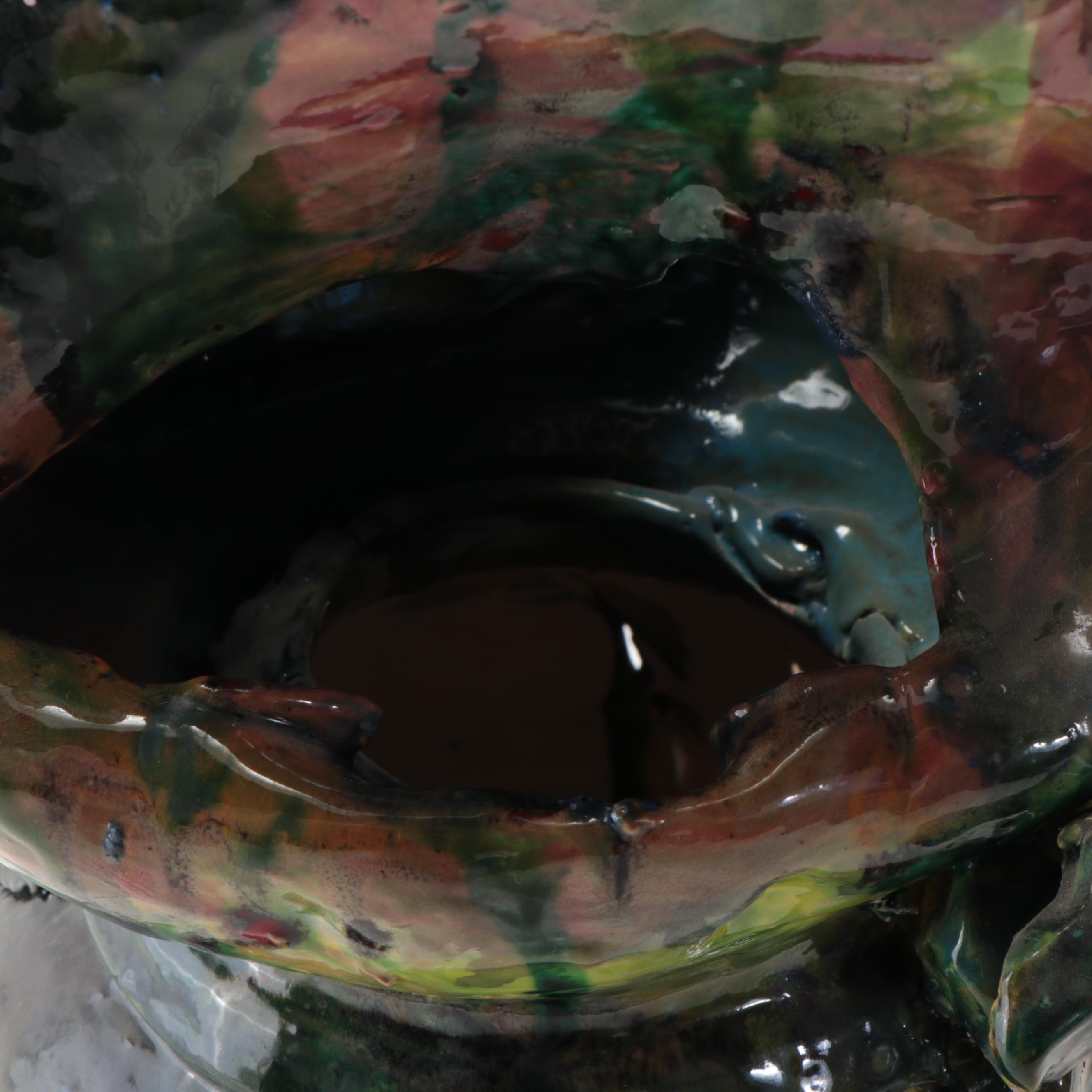 Sarah Roush Surreal Ceramic Sculptural Vase