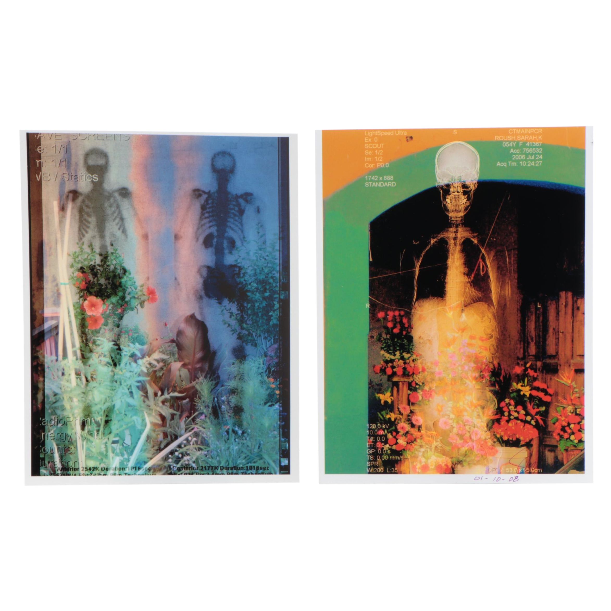 Sarah Roush Abstract Digital Collages, 2008