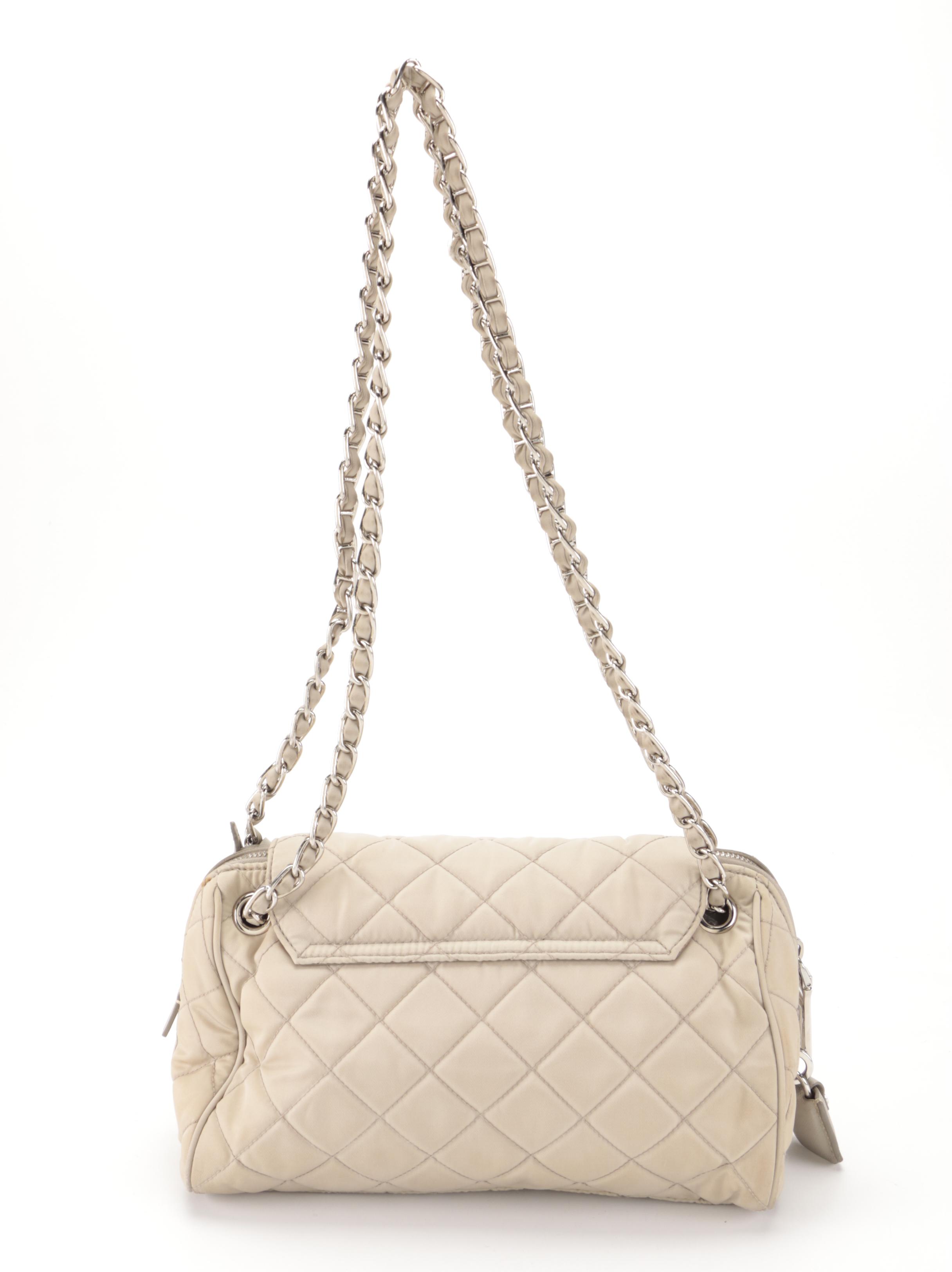 Prada Shoulder Bag in Quilted Nylon