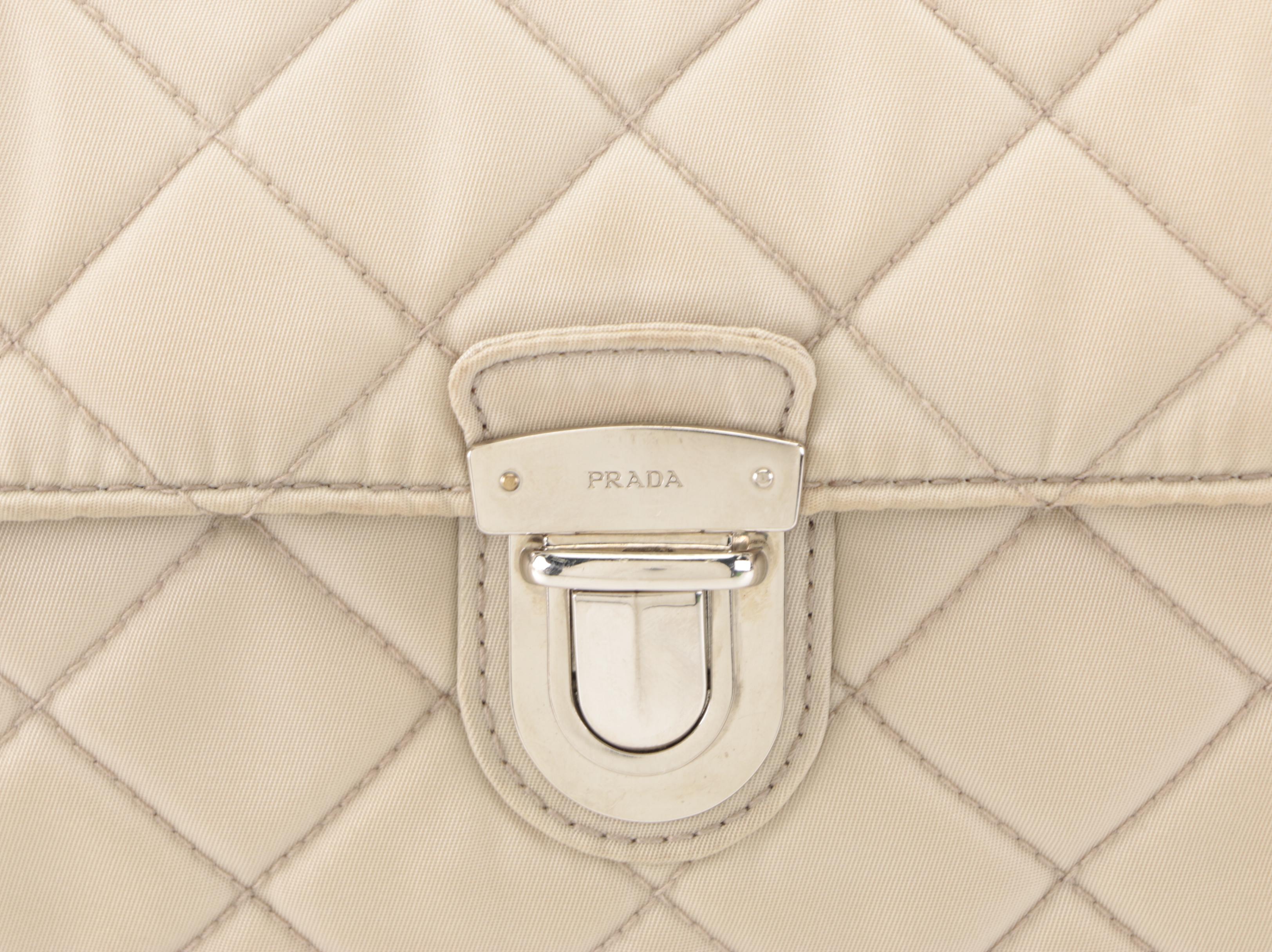 Prada Shoulder Bag in Quilted Nylon