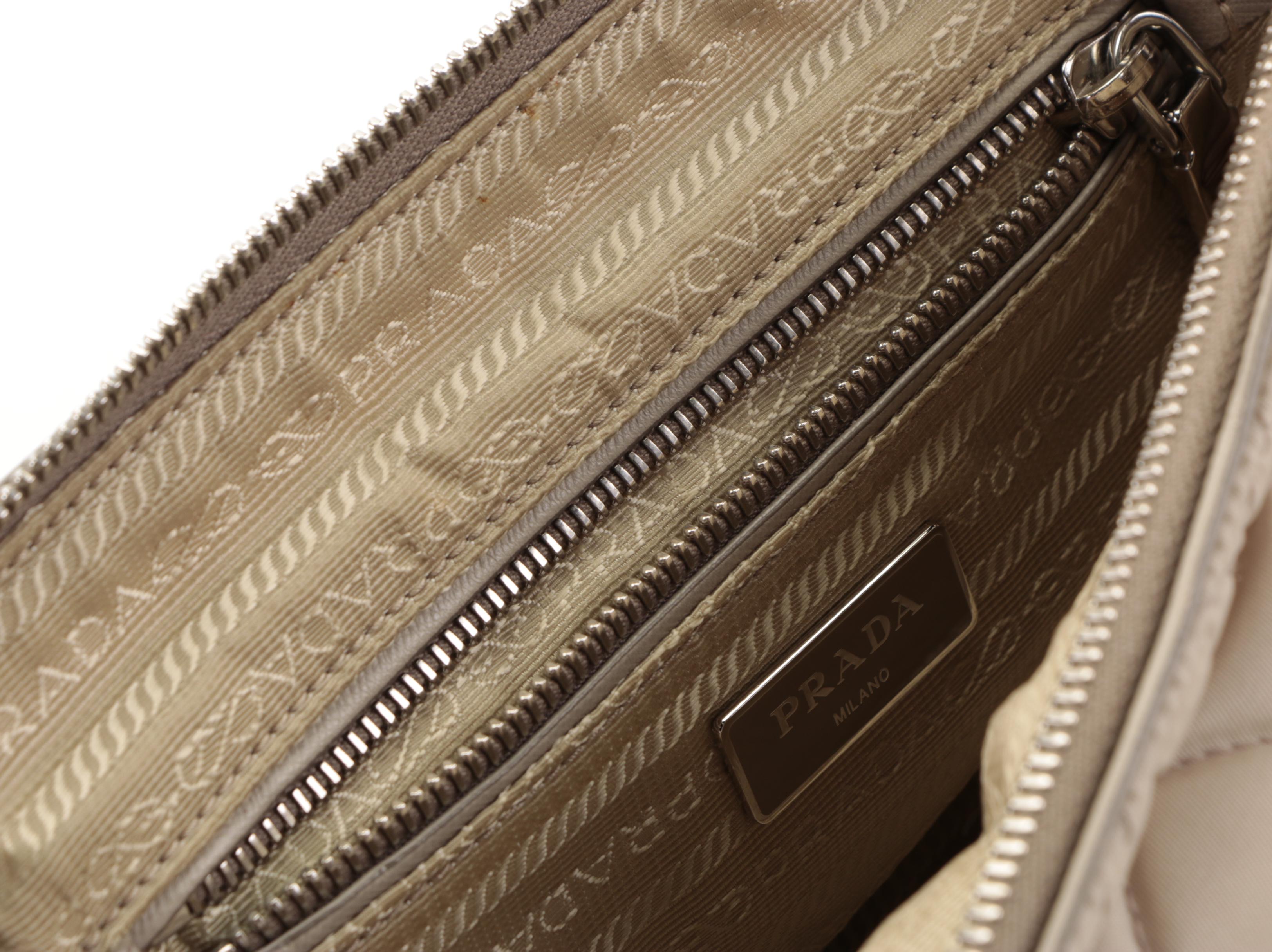 Prada Shoulder Bag in Quilted Nylon