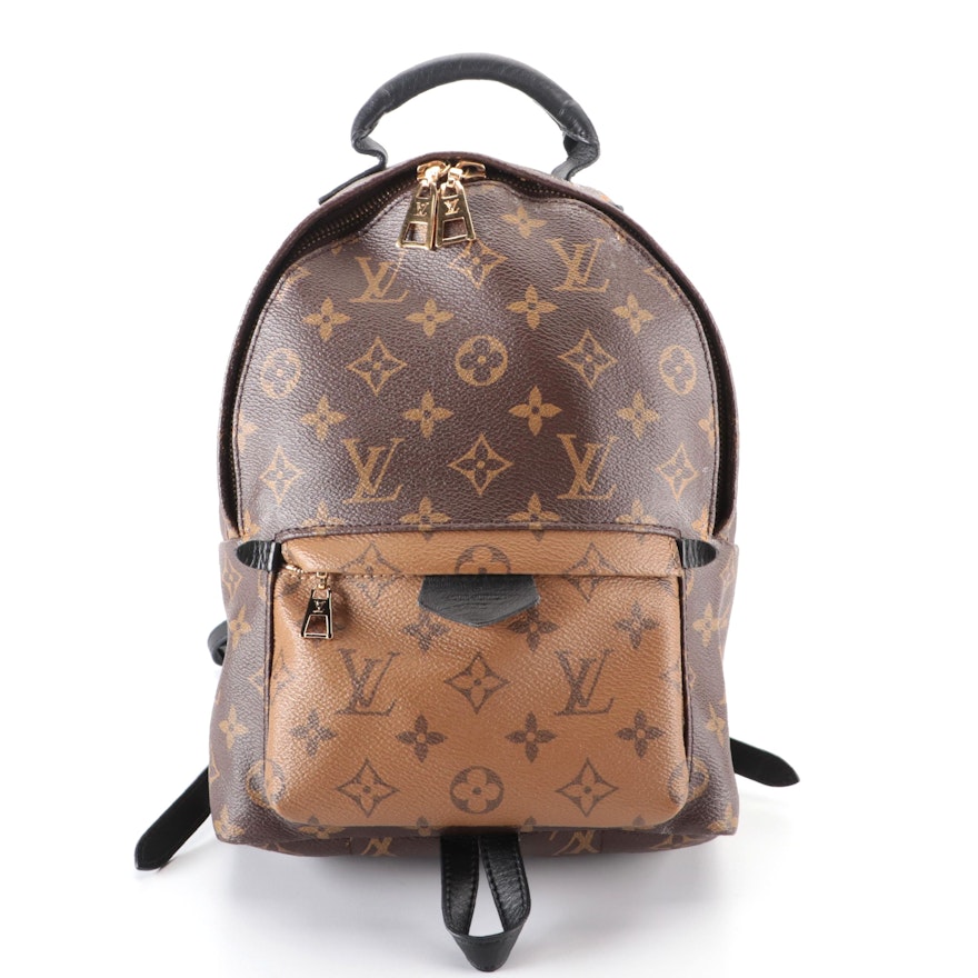 Louis Vuitton Palm Springs PM Backpack Bag in Monogram Canvas with Box