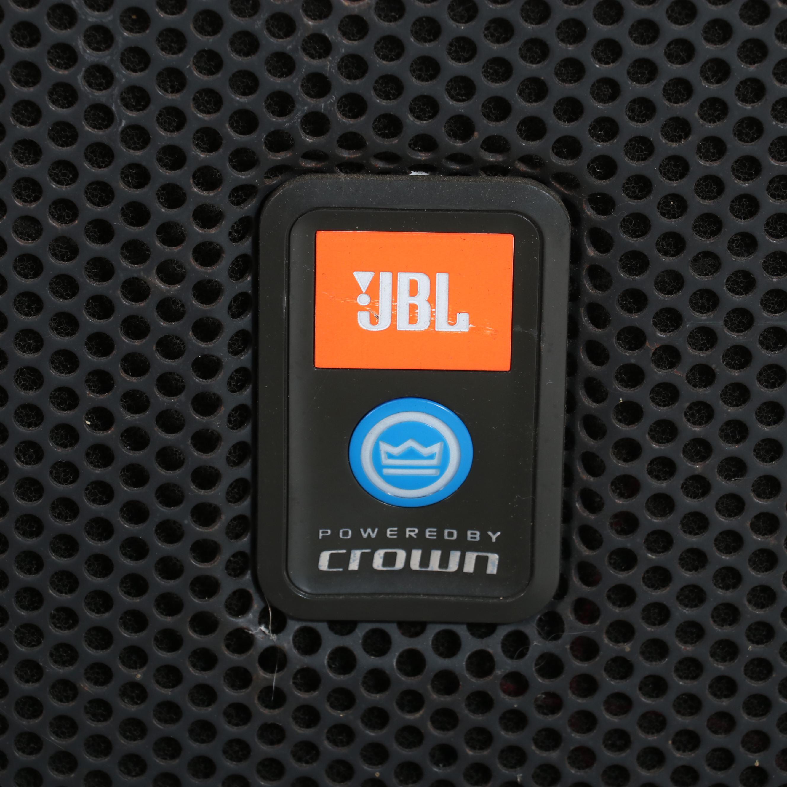 Pair of JBL Crown PRX535 Professional Floor Standing Three-Way Speakers