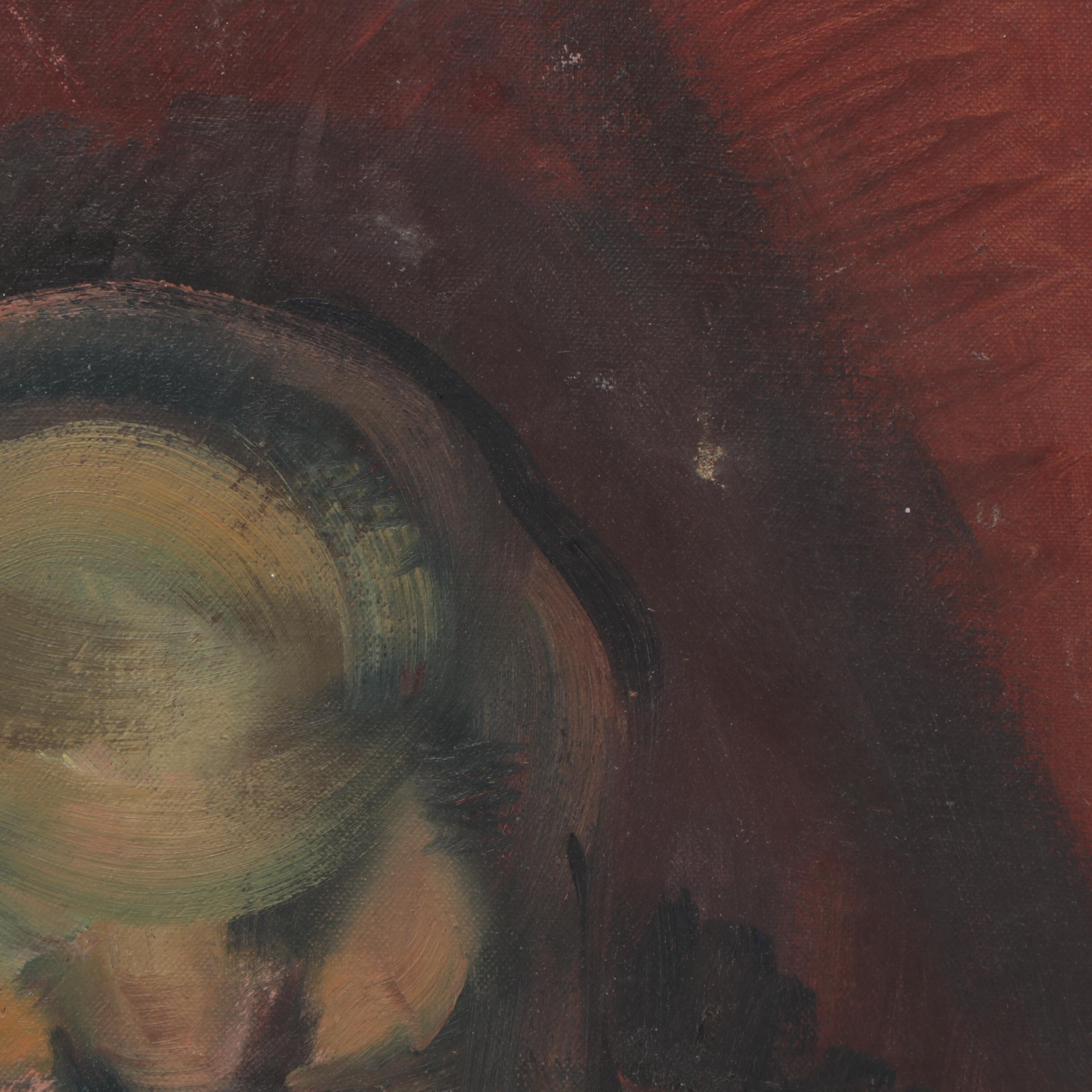 Sarah Roush Surreal Portrait Oil Painting