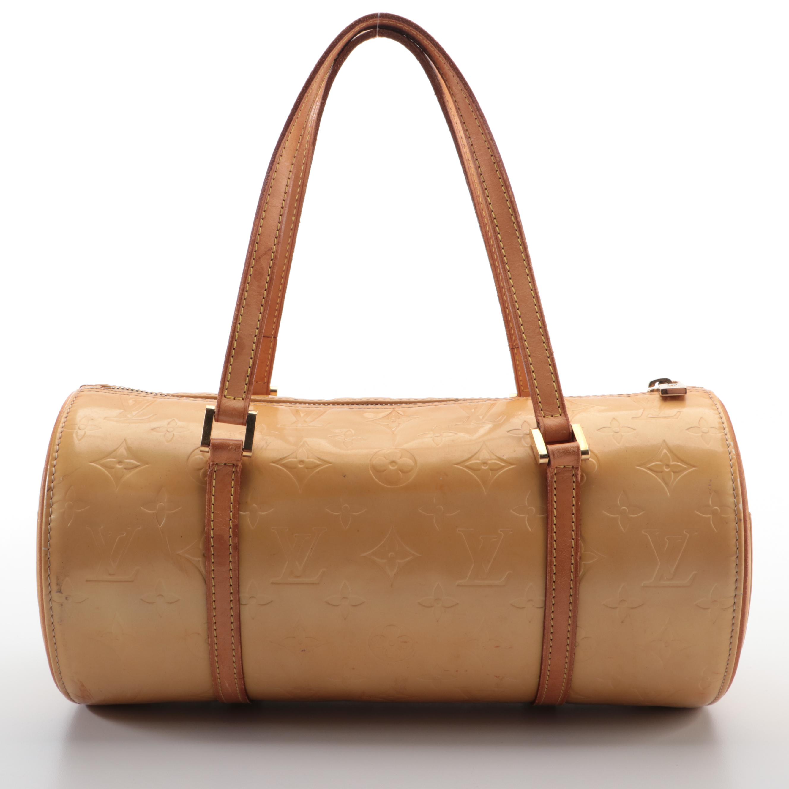 Louis Vuitton Bedford Bag in Monogram Vernis and Vachetta Leather