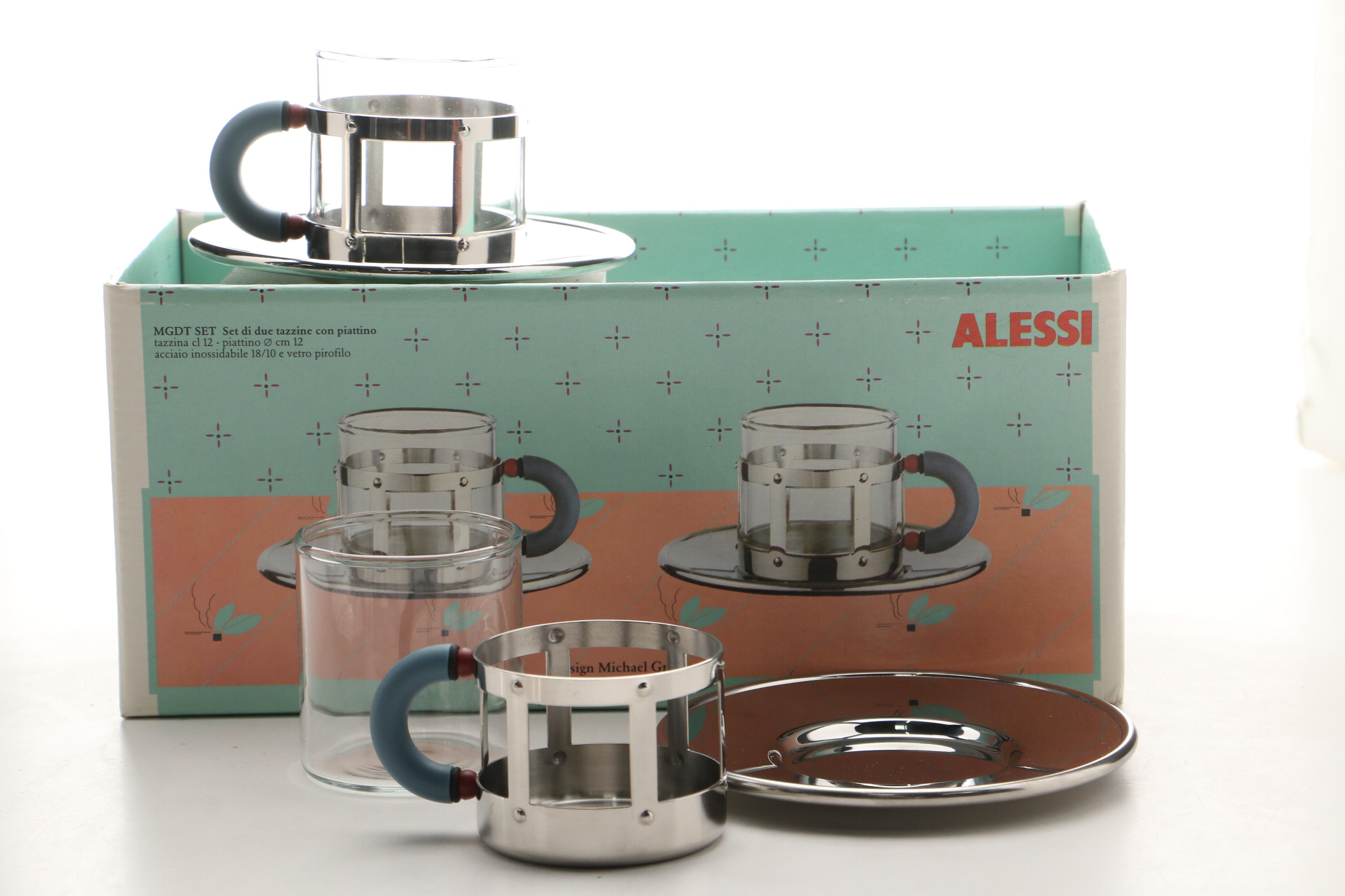 Michael Graves for Alessi Mugs and Demitasse Set
