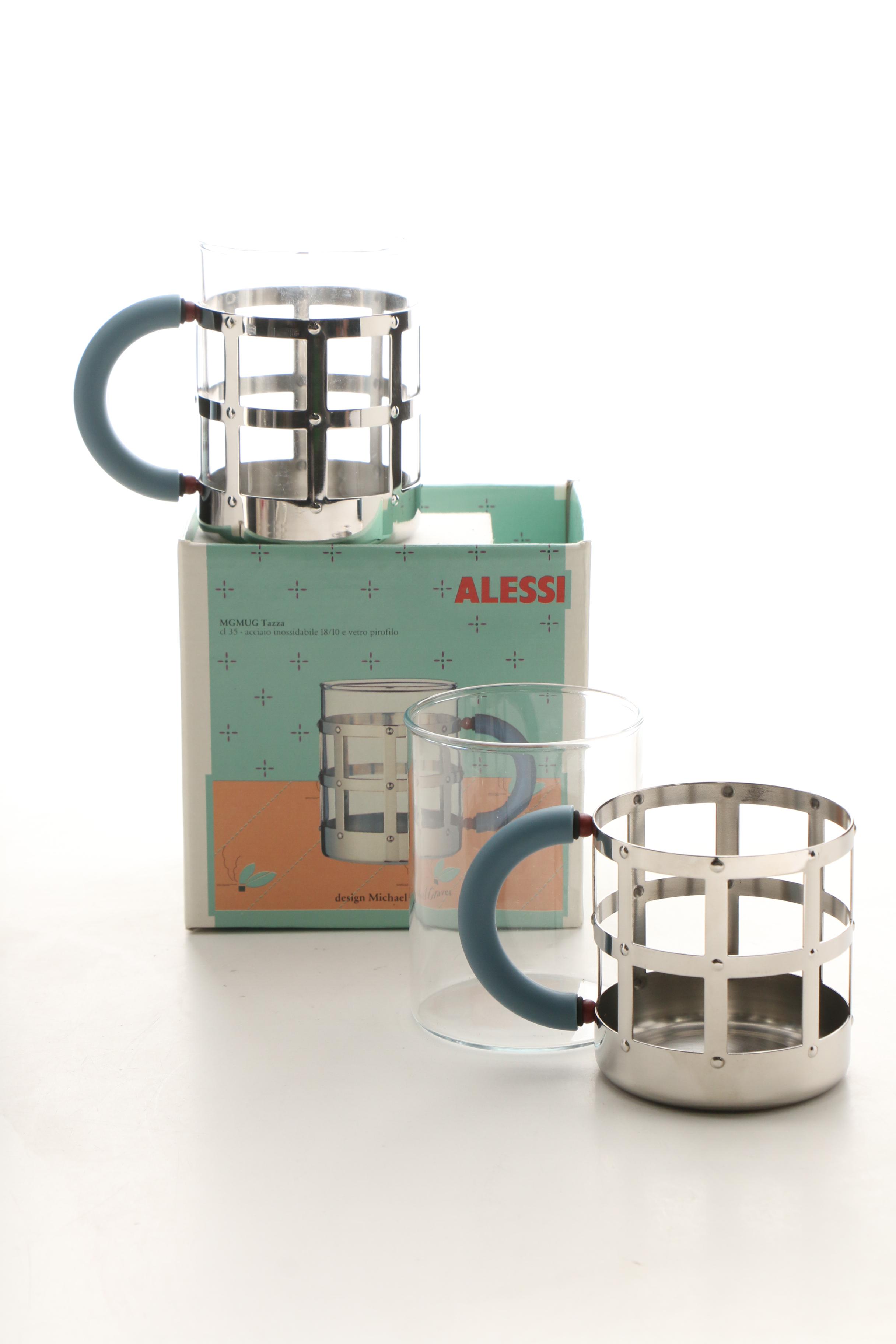 Michael Graves for Alessi Mugs and Demitasse Set