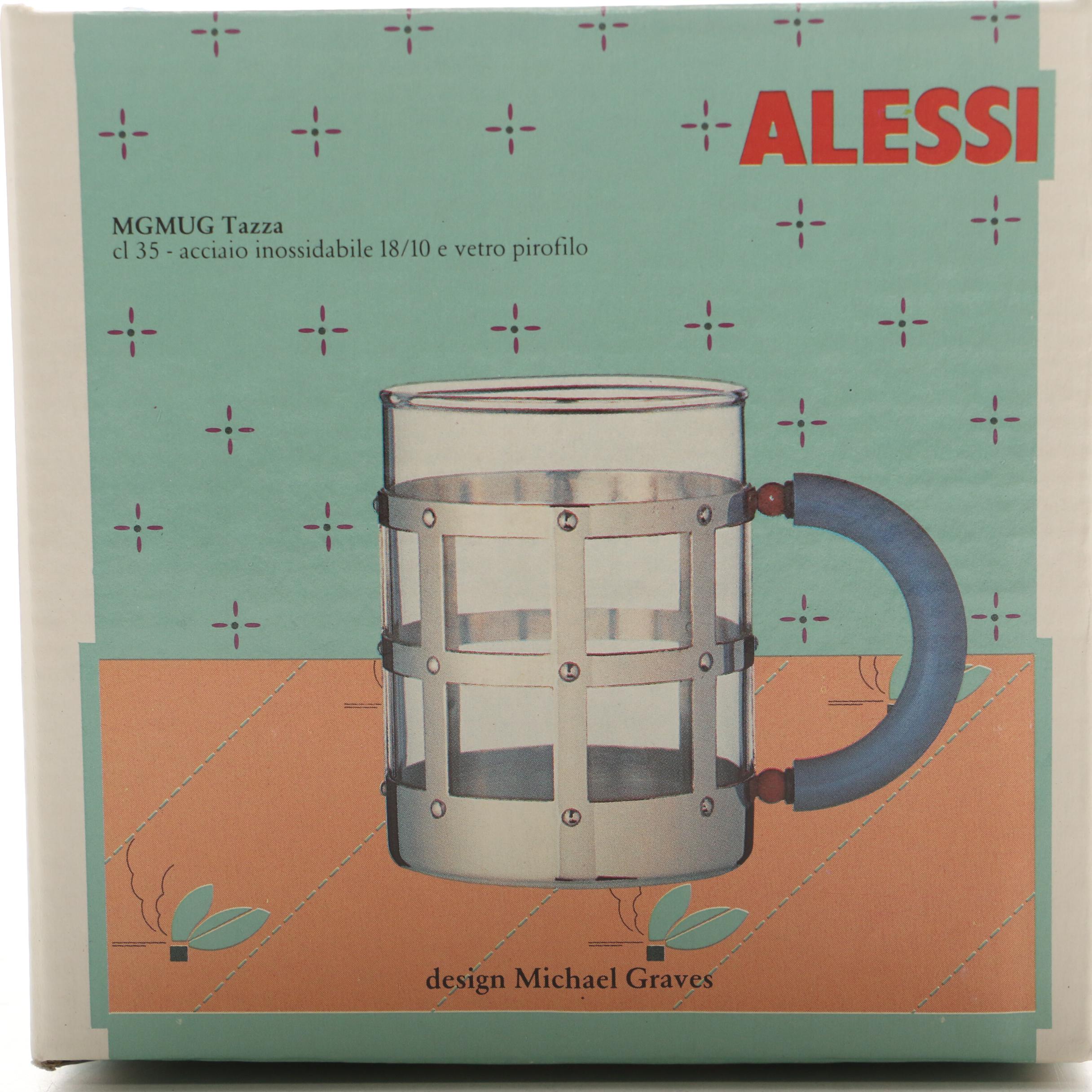 Michael Graves for Alessi Mugs and Demitasse Set