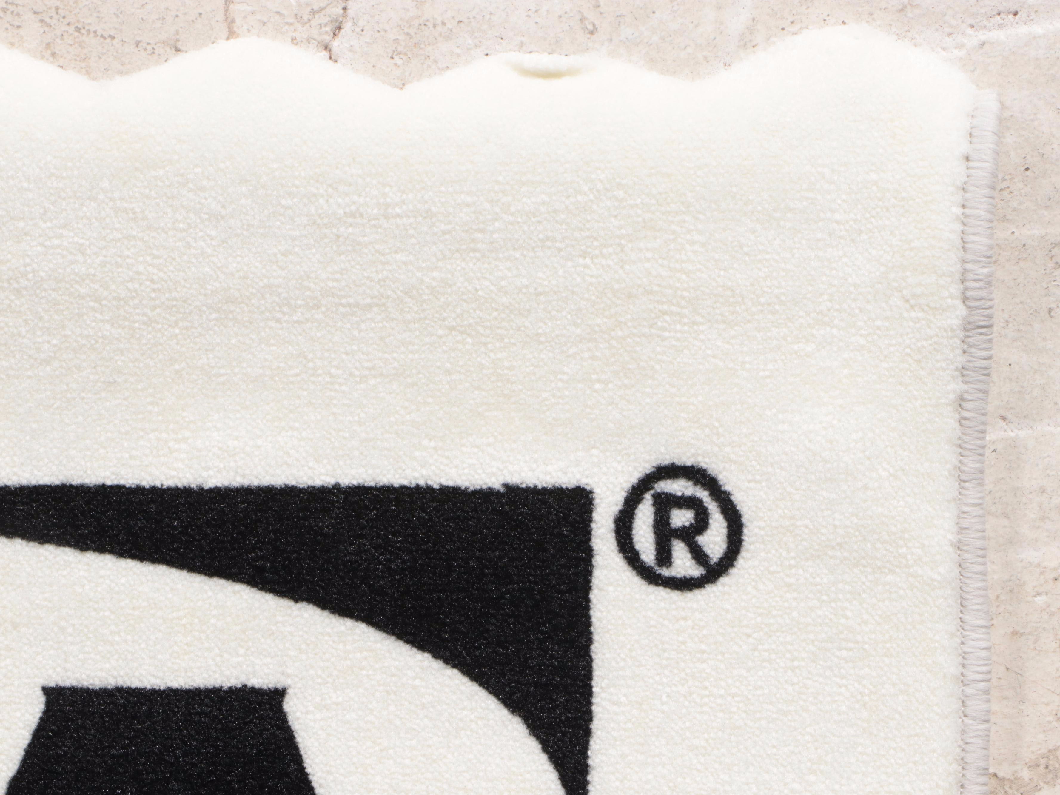 Virgil Abloh x IKEA Markerad "RECEIPT" Rug, 2019