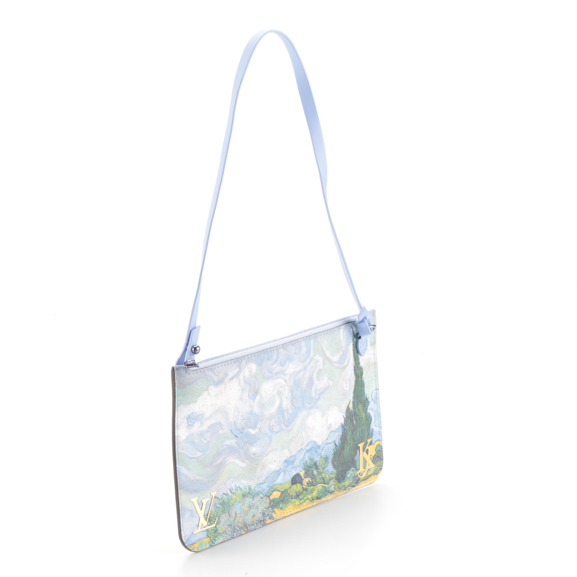 Louis Vuitton x Jeff Koons After Van Gogh Neverfull Turner Pochette