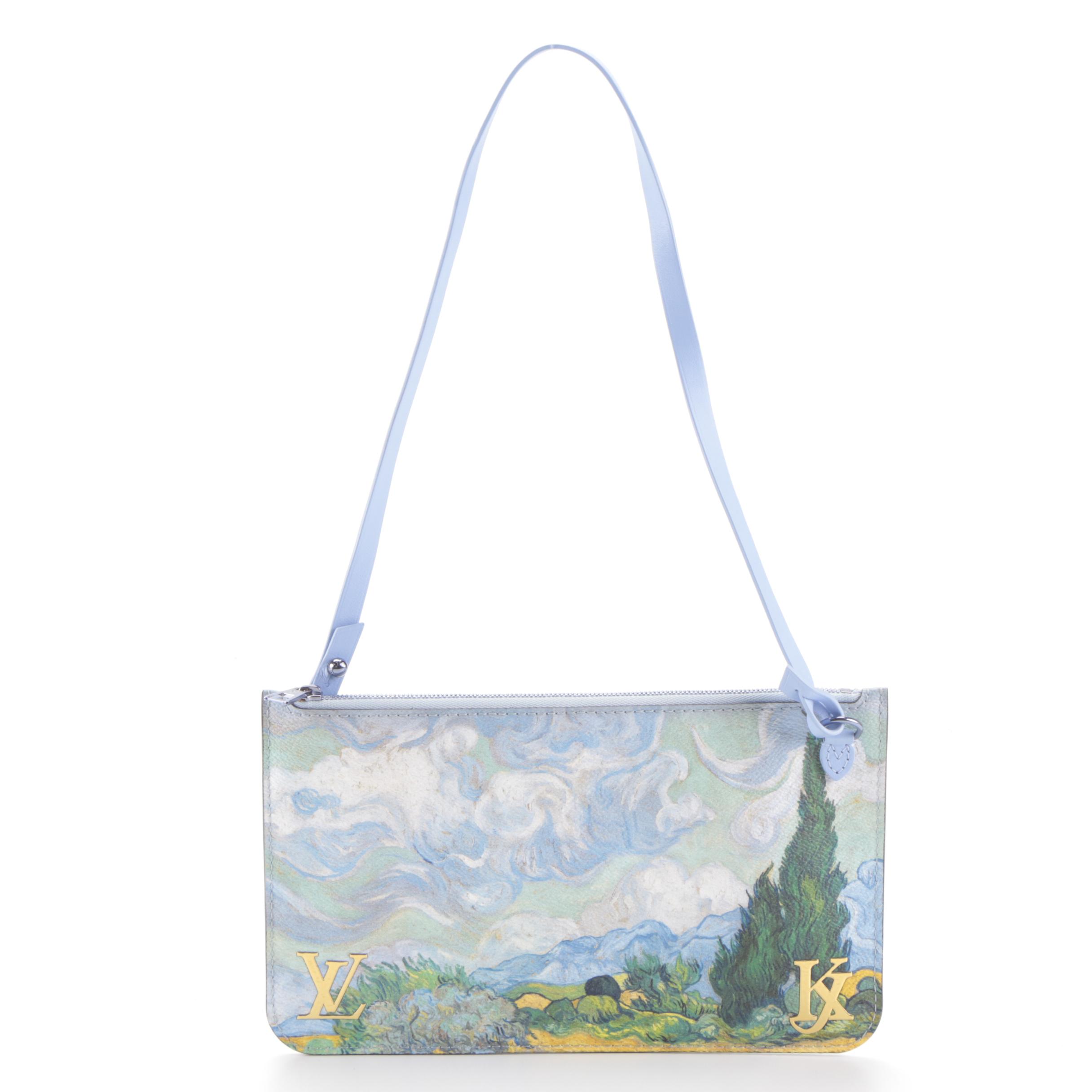 Louis Vuitton x Jeff Koons After Van Gogh Neverfull Turner Pochette
