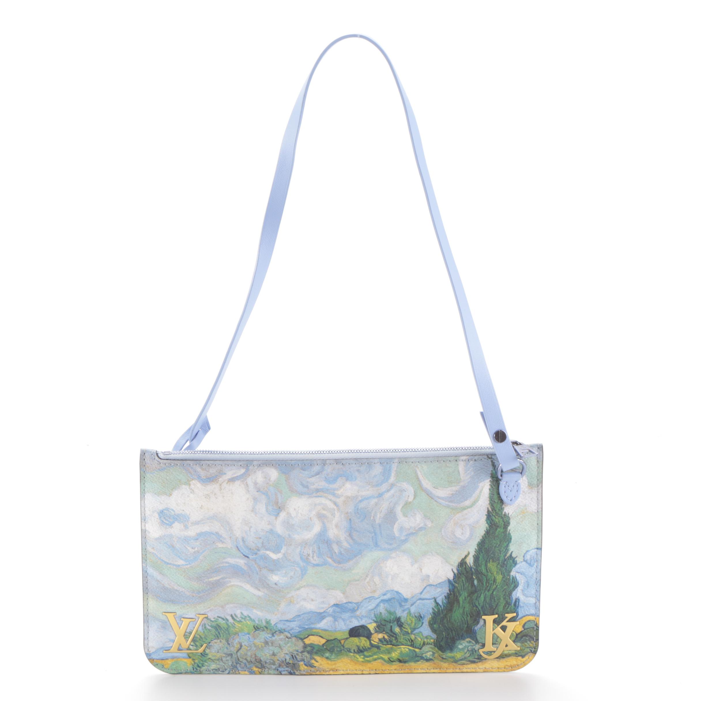 Louis Vuitton x Jeff Koons After Van Gogh Neverfull Turner Pochette