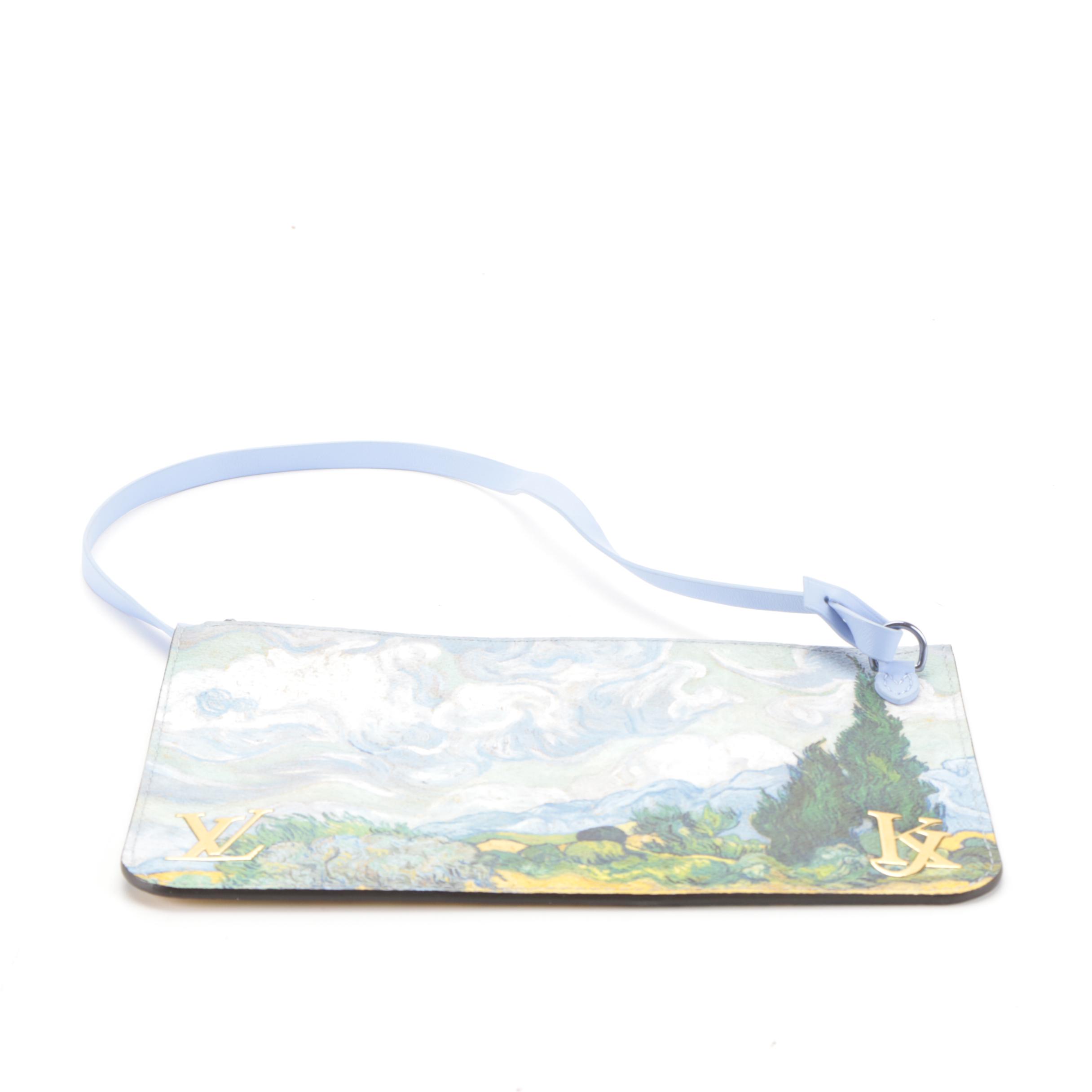 Louis Vuitton x Jeff Koons After Van Gogh Neverfull Turner Pochette