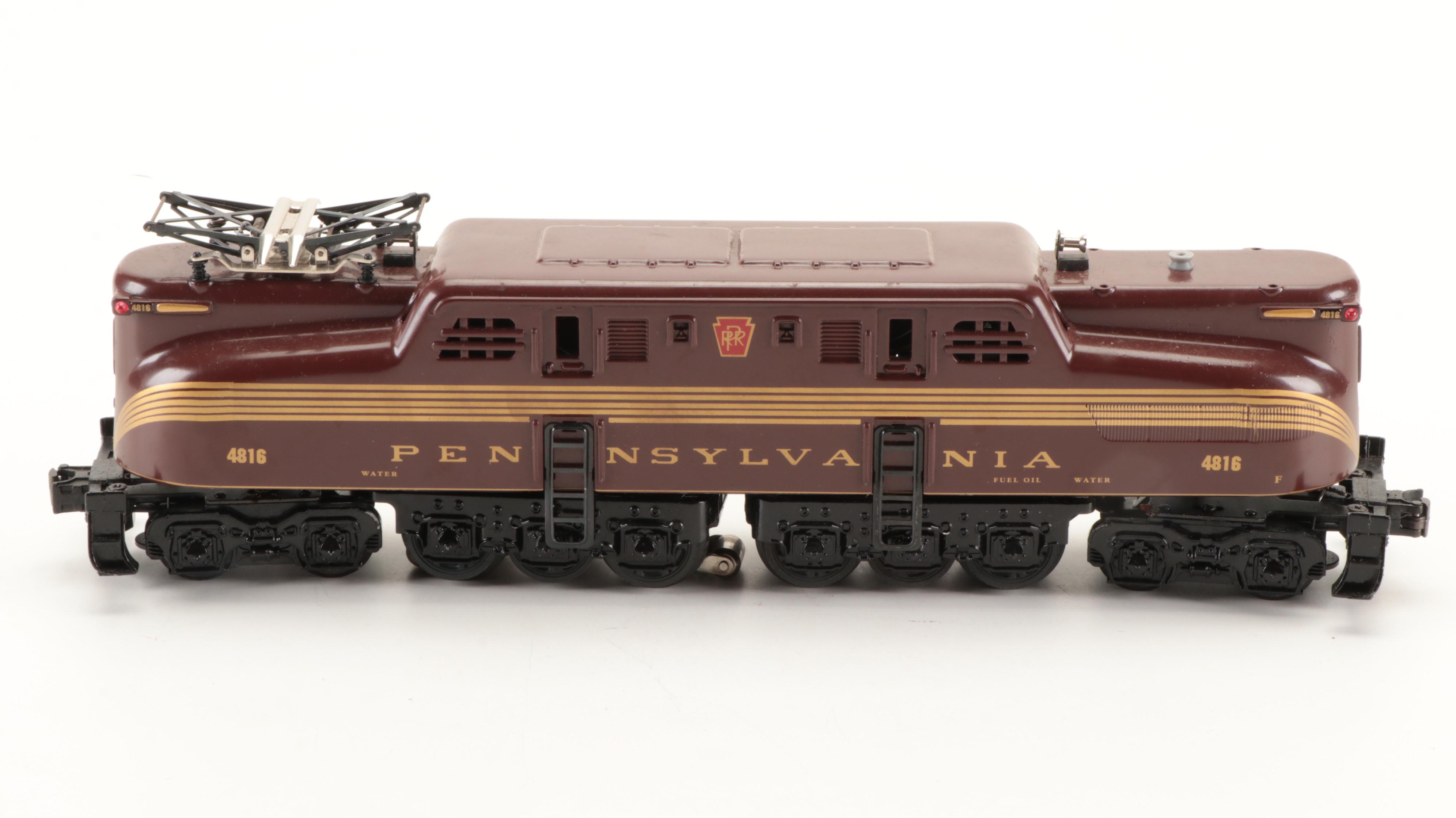 Broadway Limited 4816 GG1 Locomotive with Lionel Station Platforms