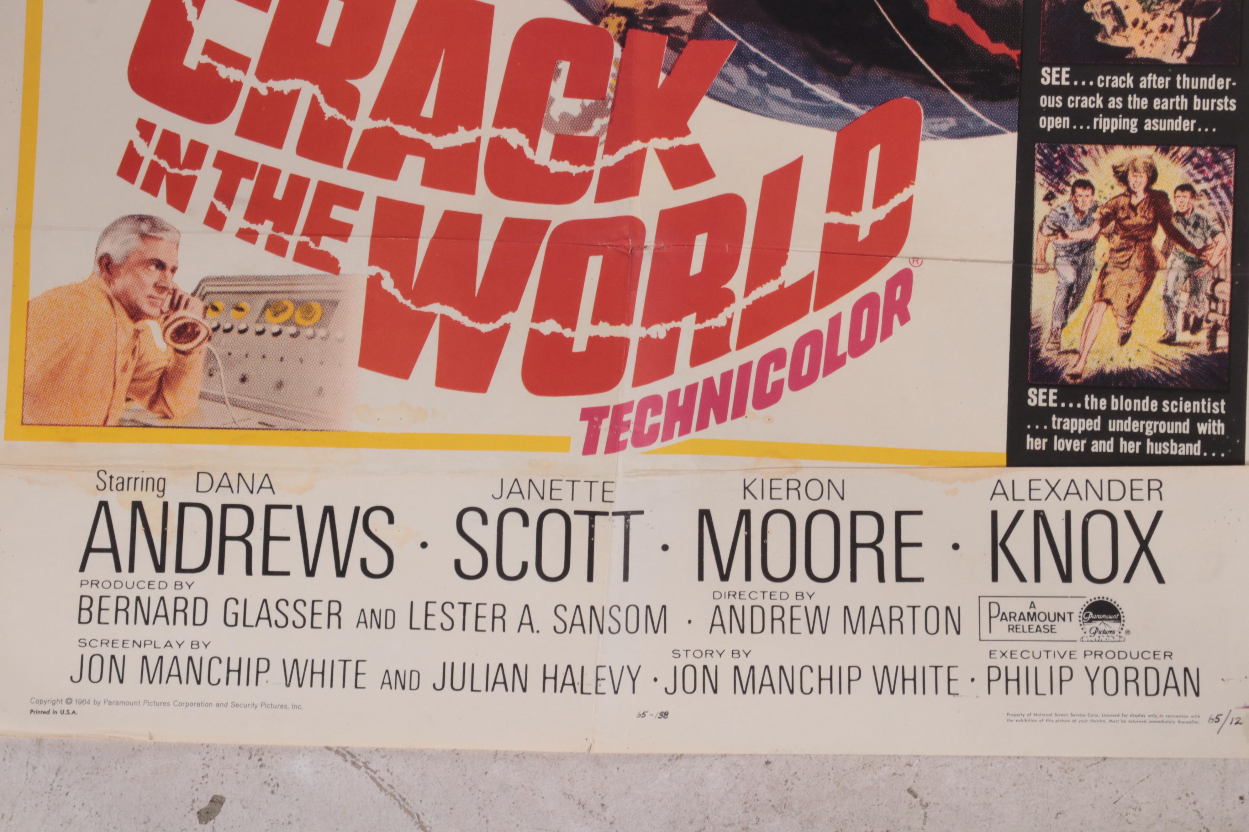 "The Day the Sky Exploded" and Other Movie Posters, 1950s-1960s