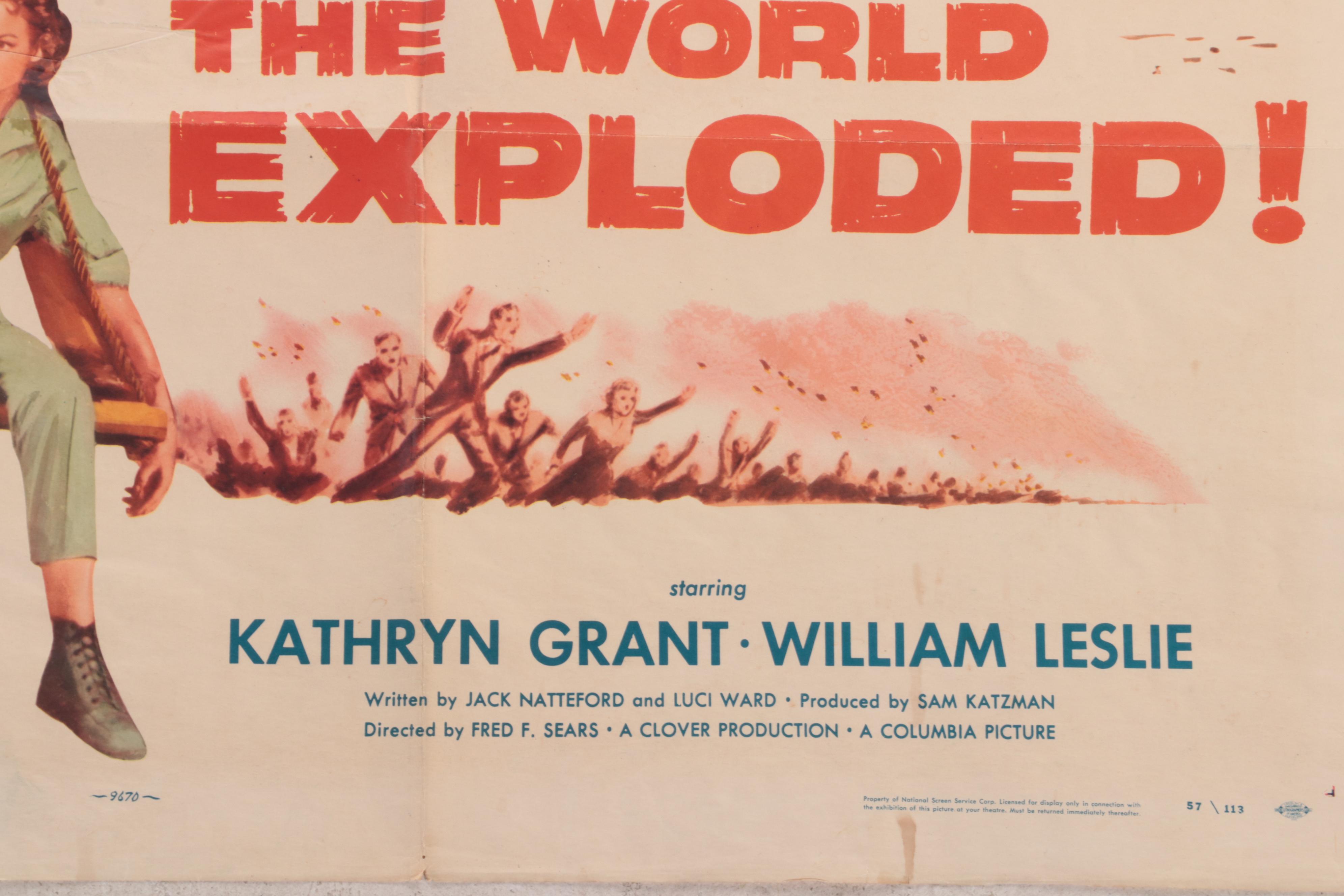 "The Day the Sky Exploded" and Other Movie Posters, 1950s-1960s