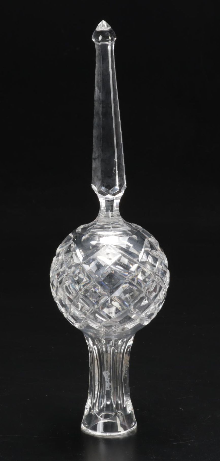Waterford Crystal Tree Topper with Rounded Tip