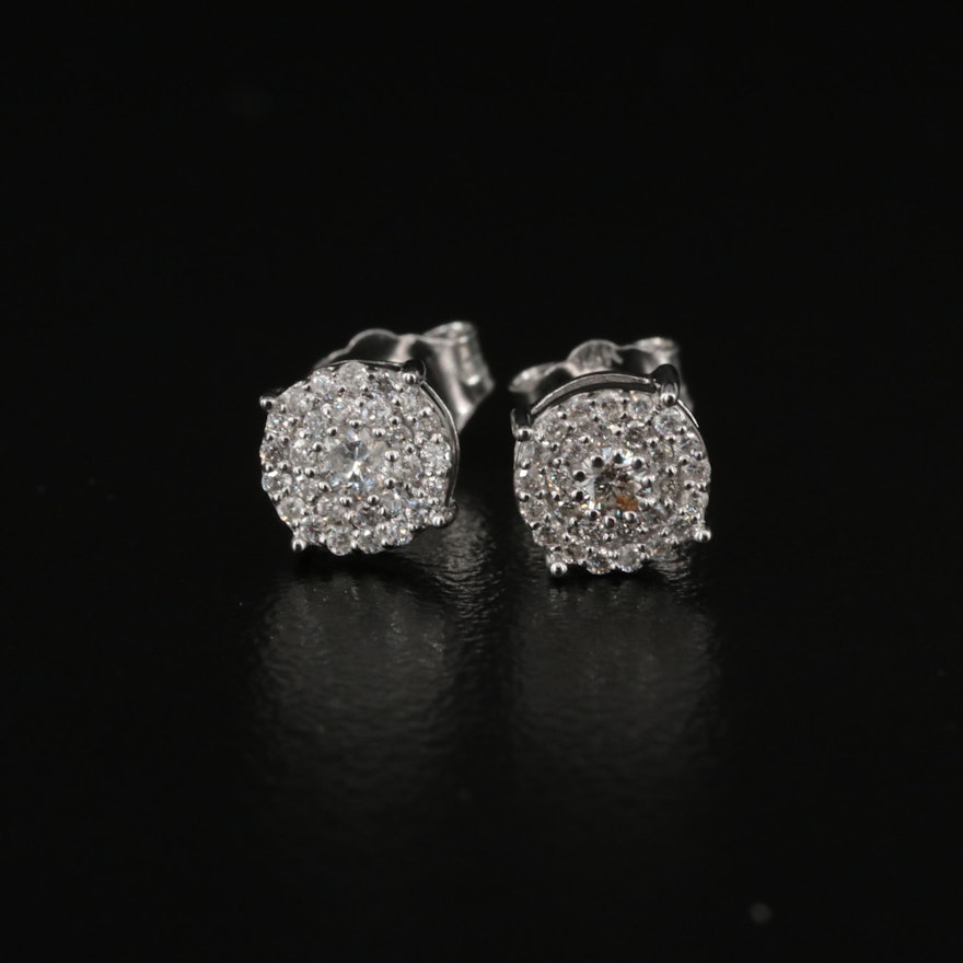 14K 0.27 CTW Diamond Stud Earrings