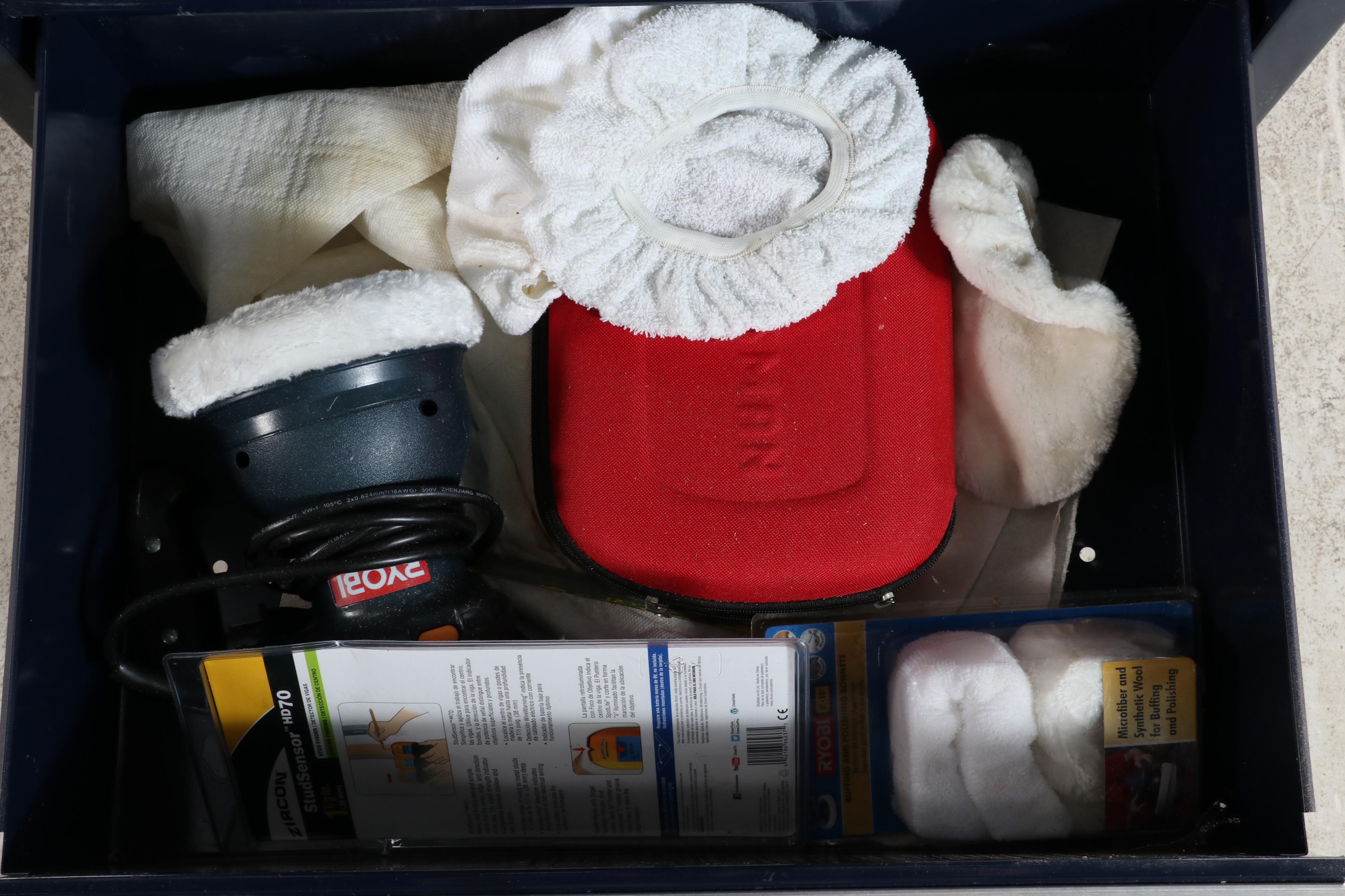 Craftsman Stacking Tool Chests on Casters With Assorted Tools