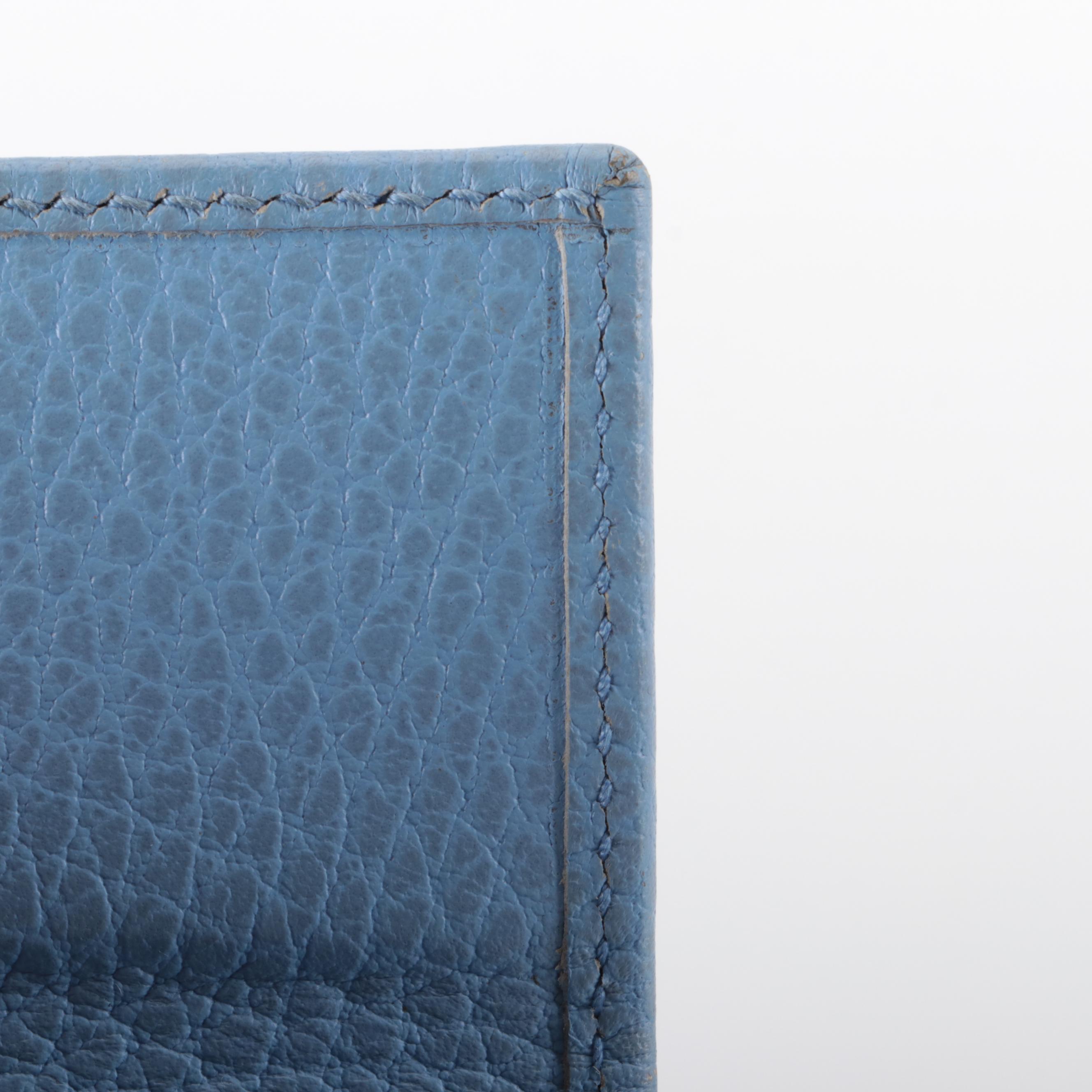 Gucci GG Marmont 6-Ring Key Case  in Pebbled Leather