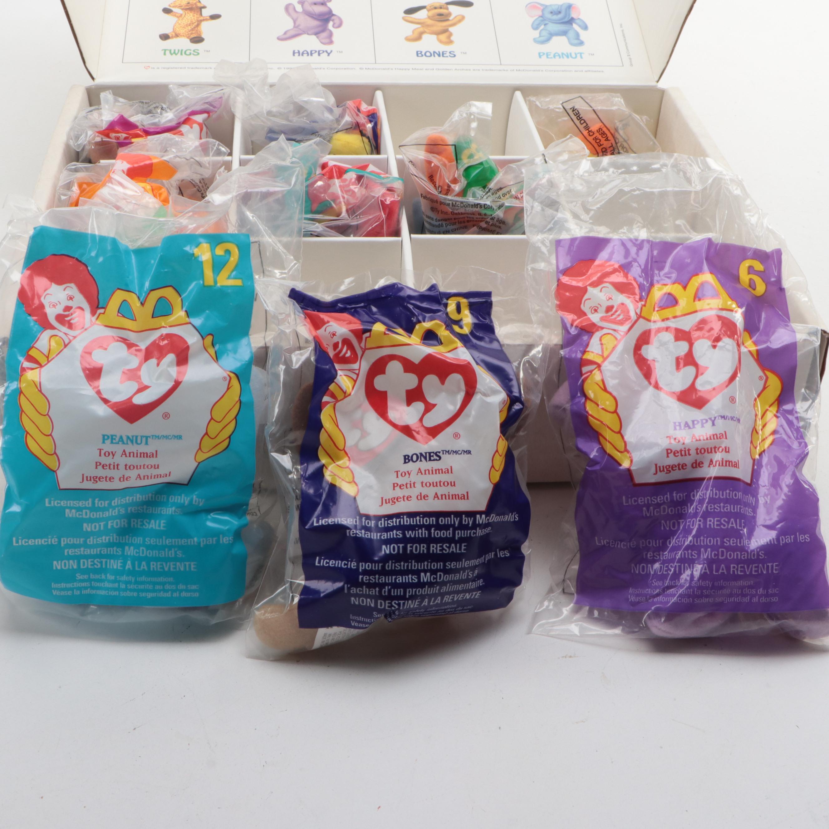 Ty Teenie Beanie Babies McDonald's Special Edition Collector's Set
