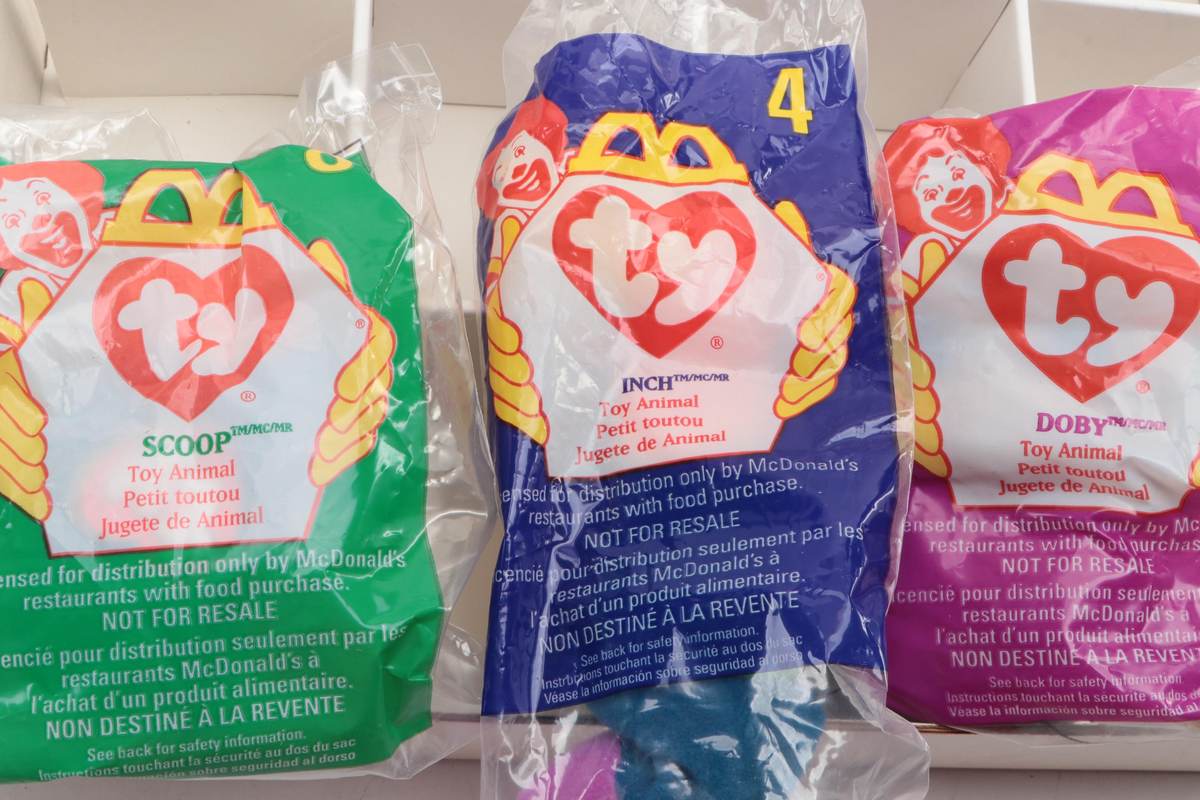 Ty Teenie Beanie Babies McDonald's Special Edition Collector's Set