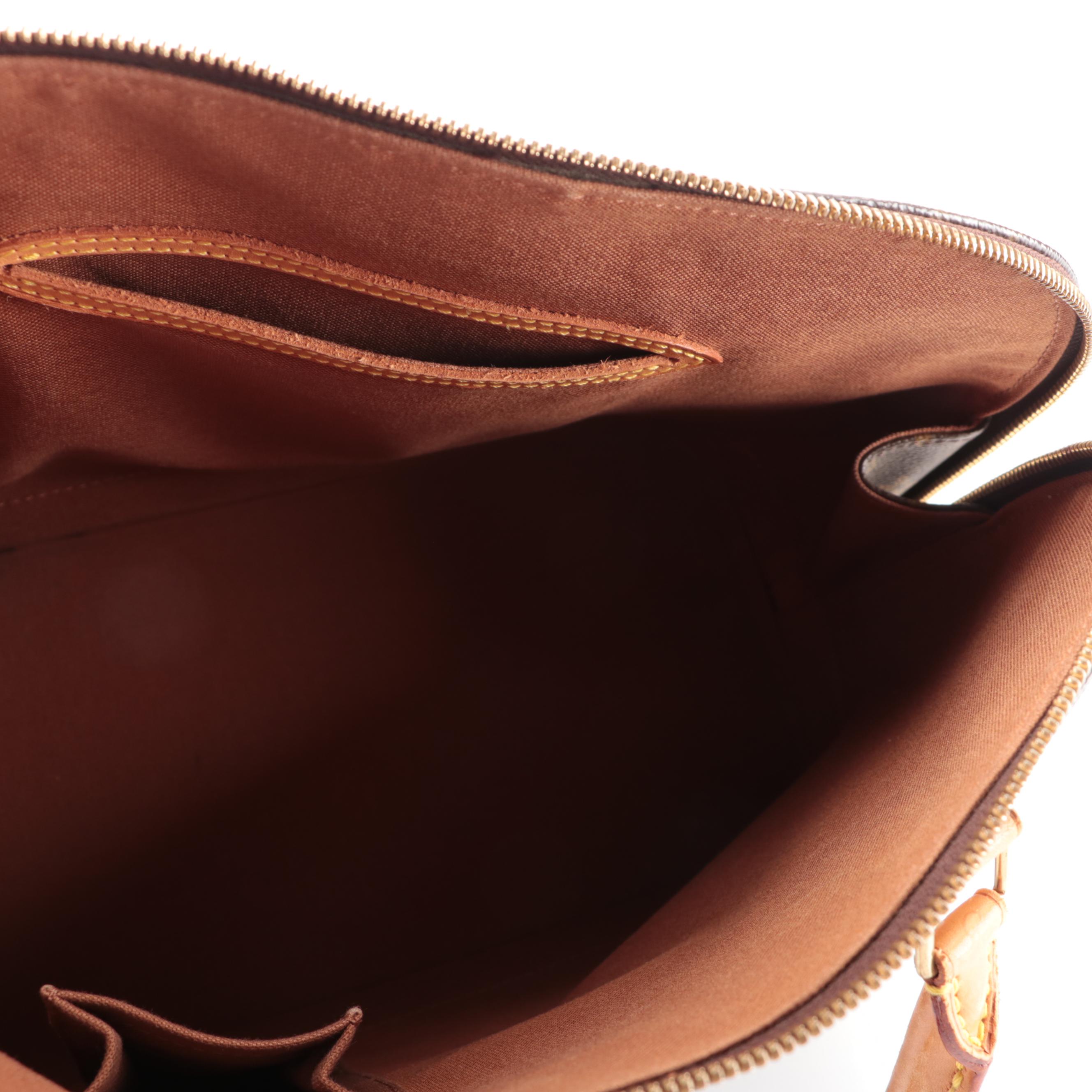 Louis Vuitton Alma PM in Monogram Canvas and Vachetta Leather