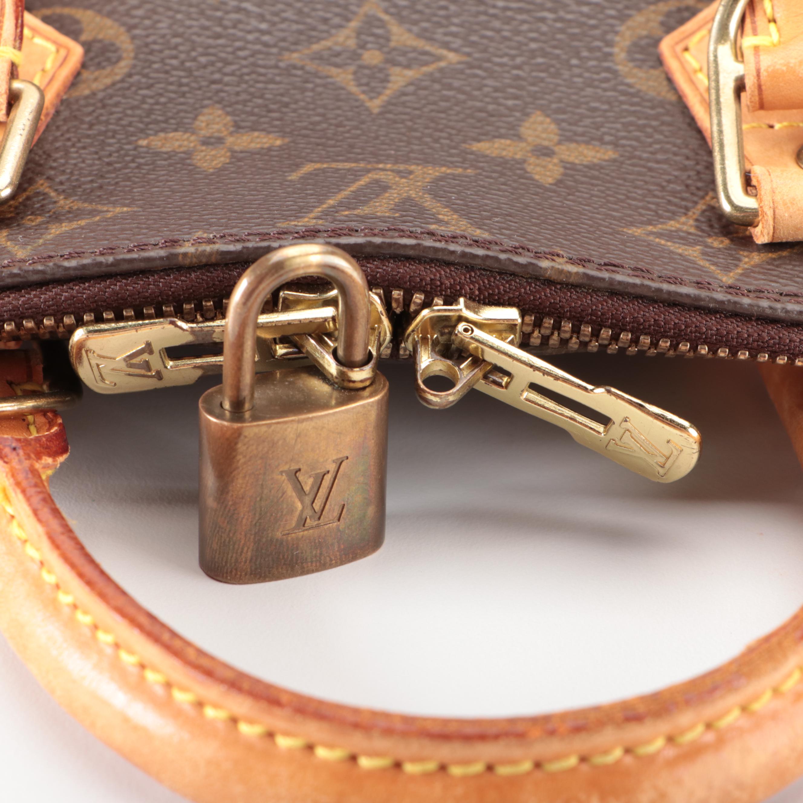 Louis Vuitton Alma PM in Monogram Canvas and Vachetta Leather