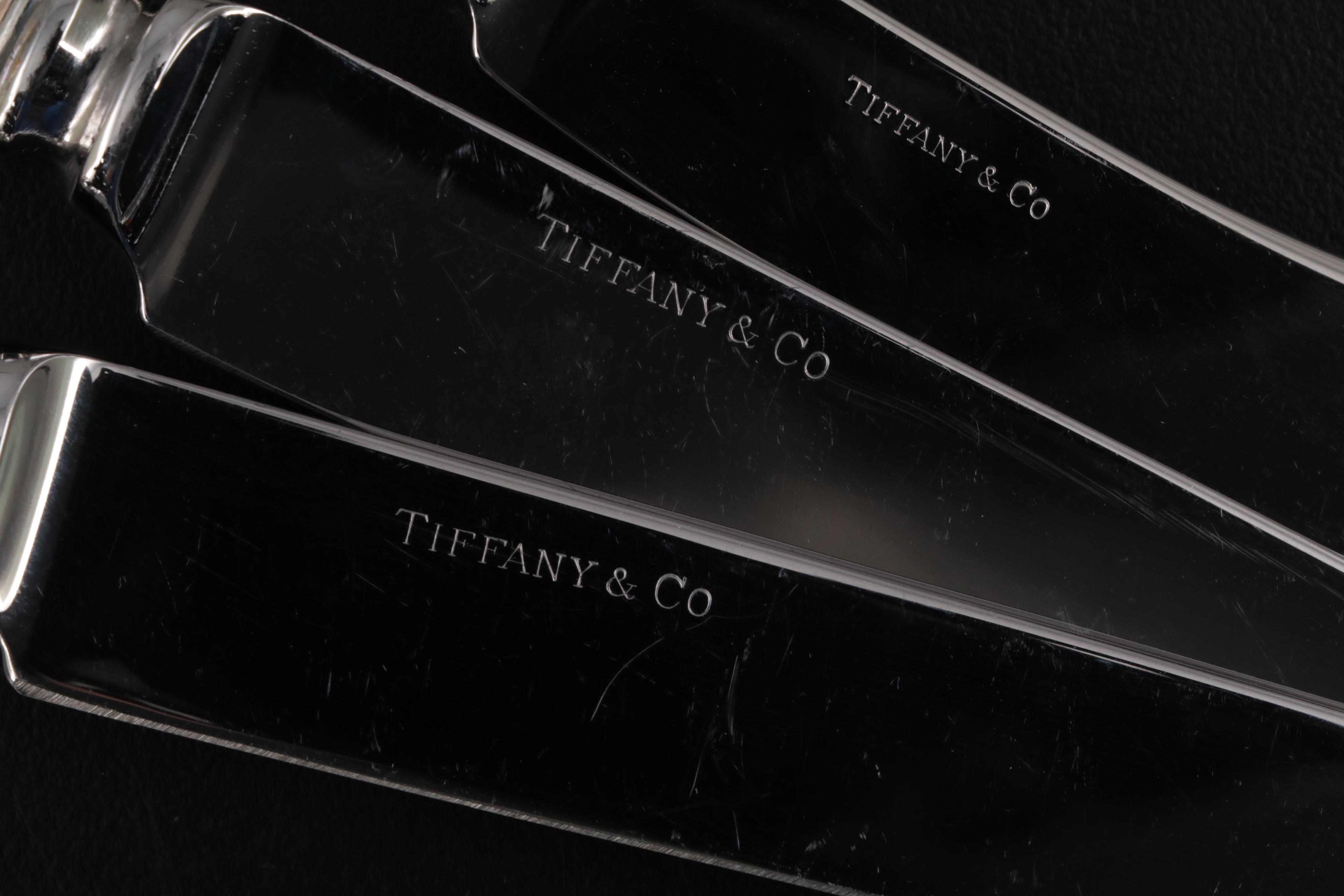 Tiffany & Co. "Hampton" Sterling Silver Flatware, Early to Mid-20th Century