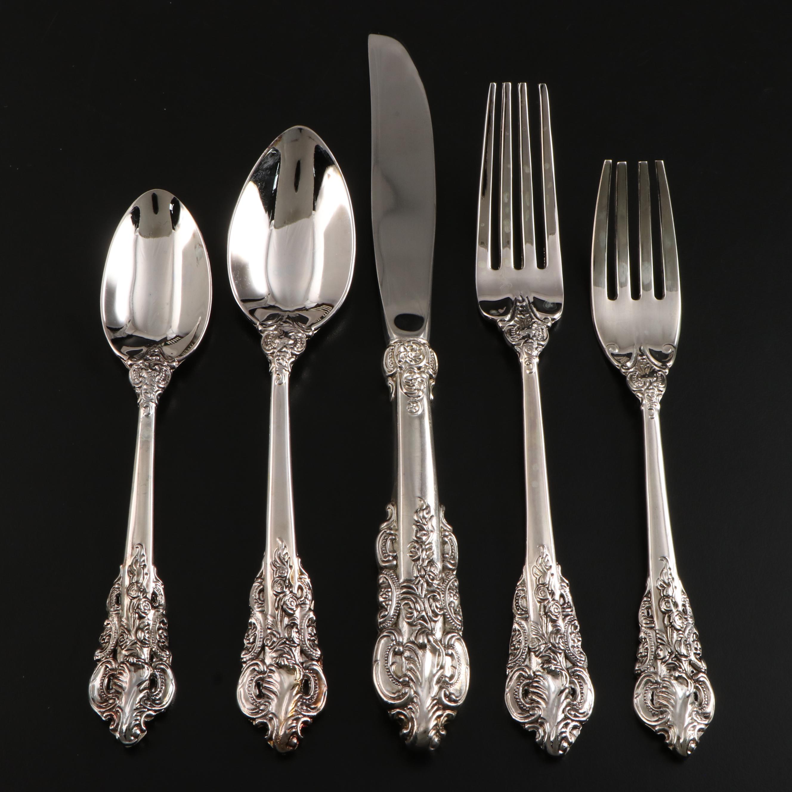 Godinger "Baroque" Silver Plate Flatware, 1996–2020