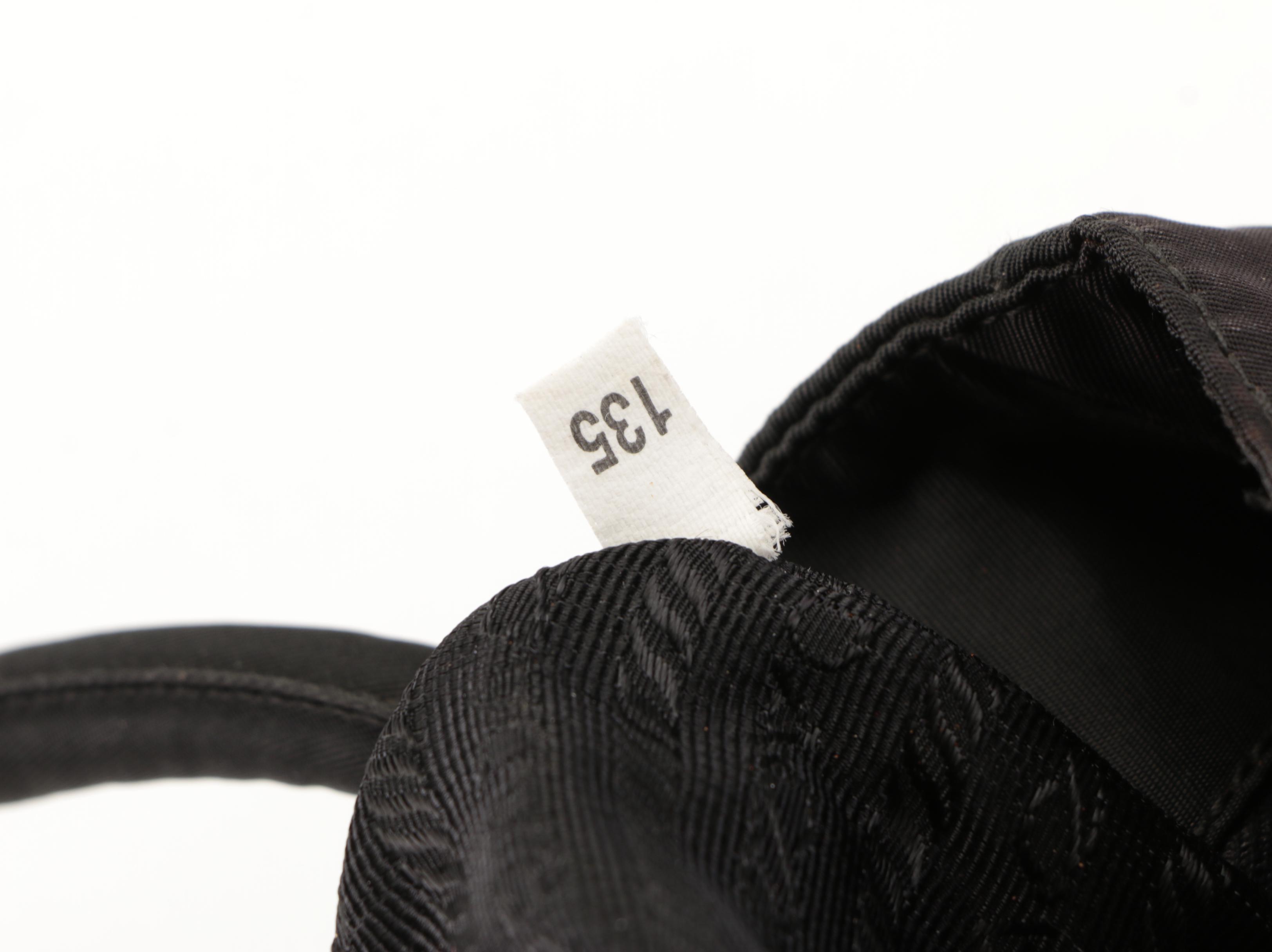 Prada Black Nylon Tote Bag