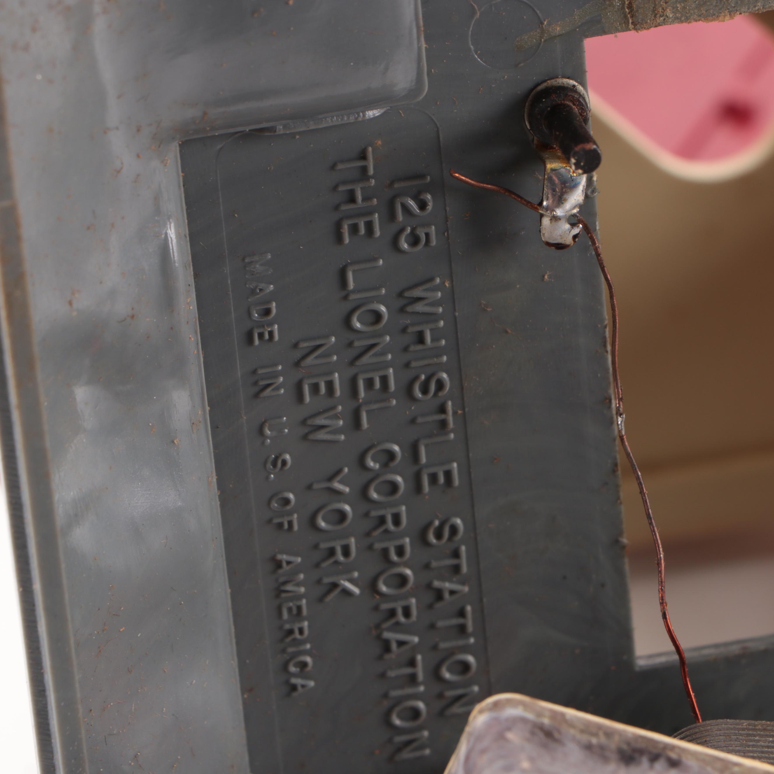 Lionel O Guage Train Station with Other Lionel Buildings and MTH Bridges