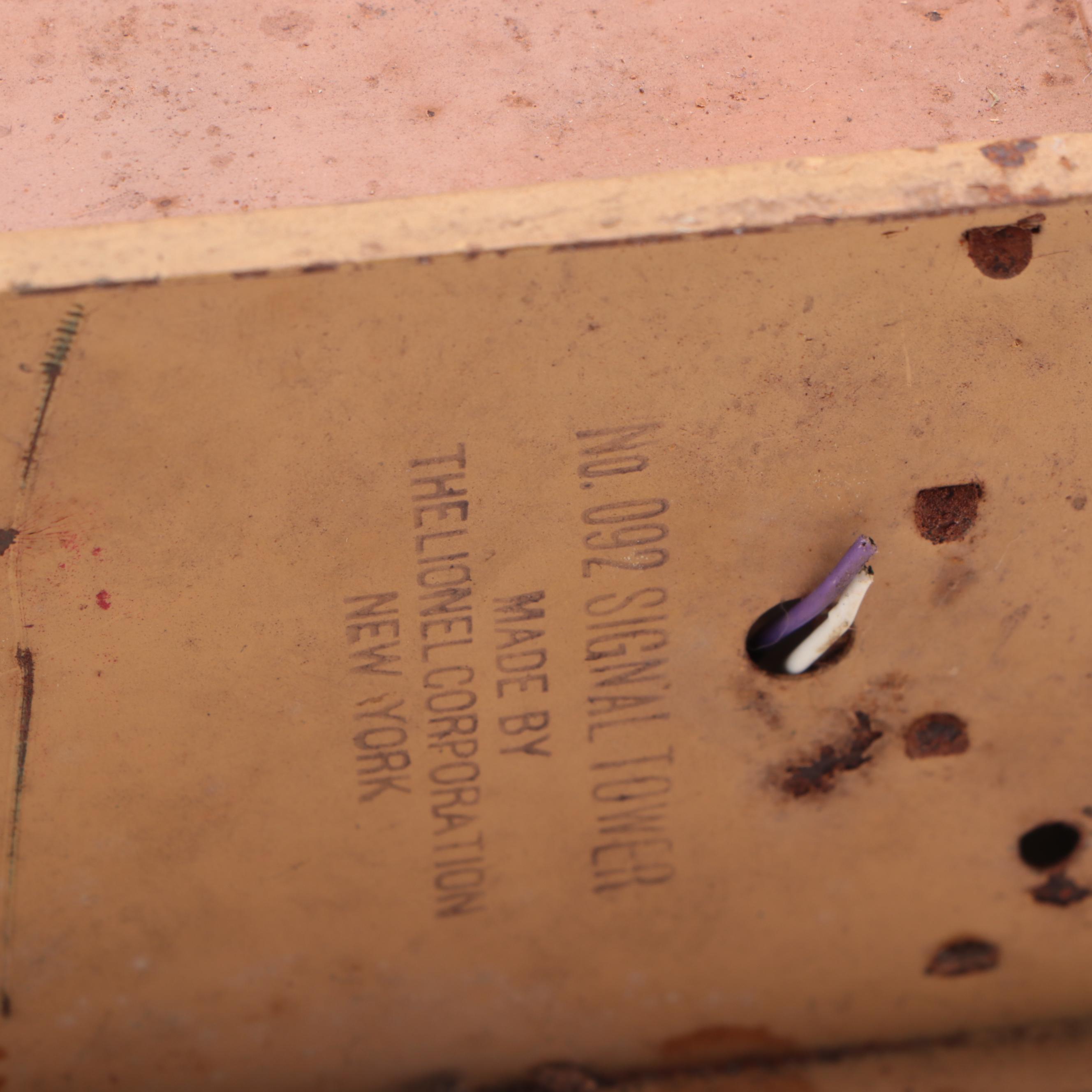 Lionel O Guage Train Station with Other Lionel Buildings and MTH Bridges