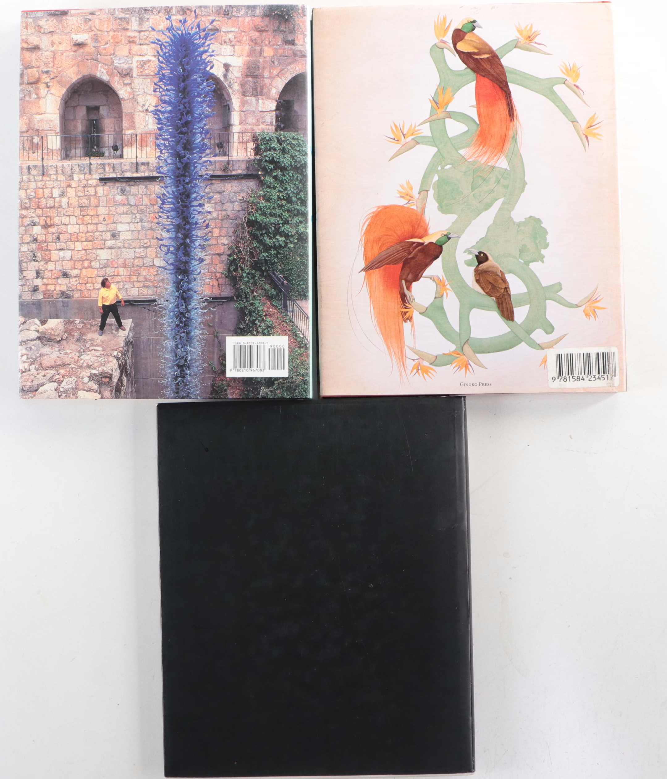 Signed First Edition "Lino Tagliapietra" and Other Art Glass Books