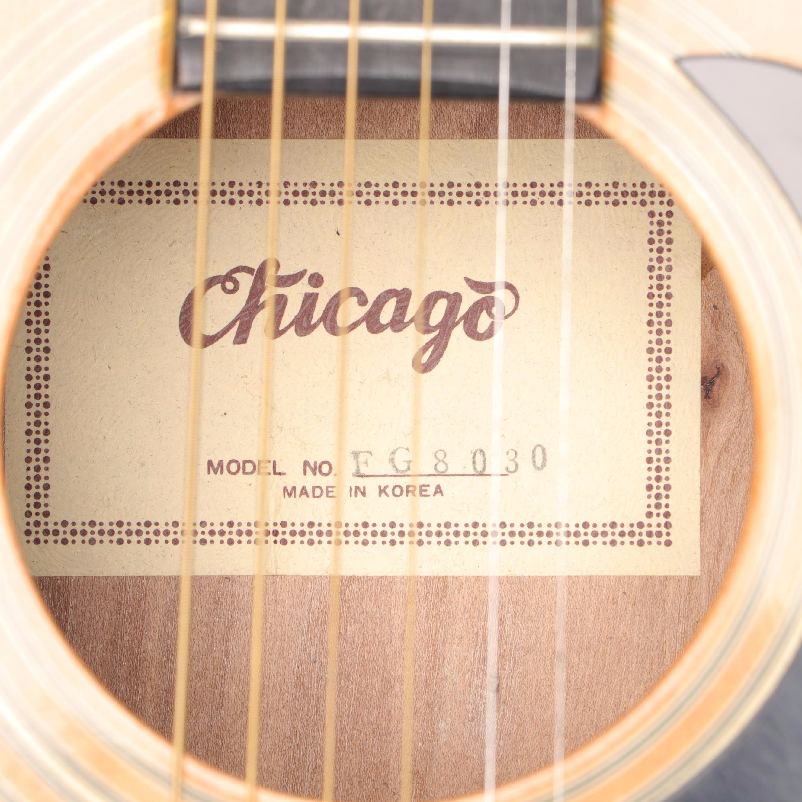 Chicago FG8030 Folk Acoustic Guitar