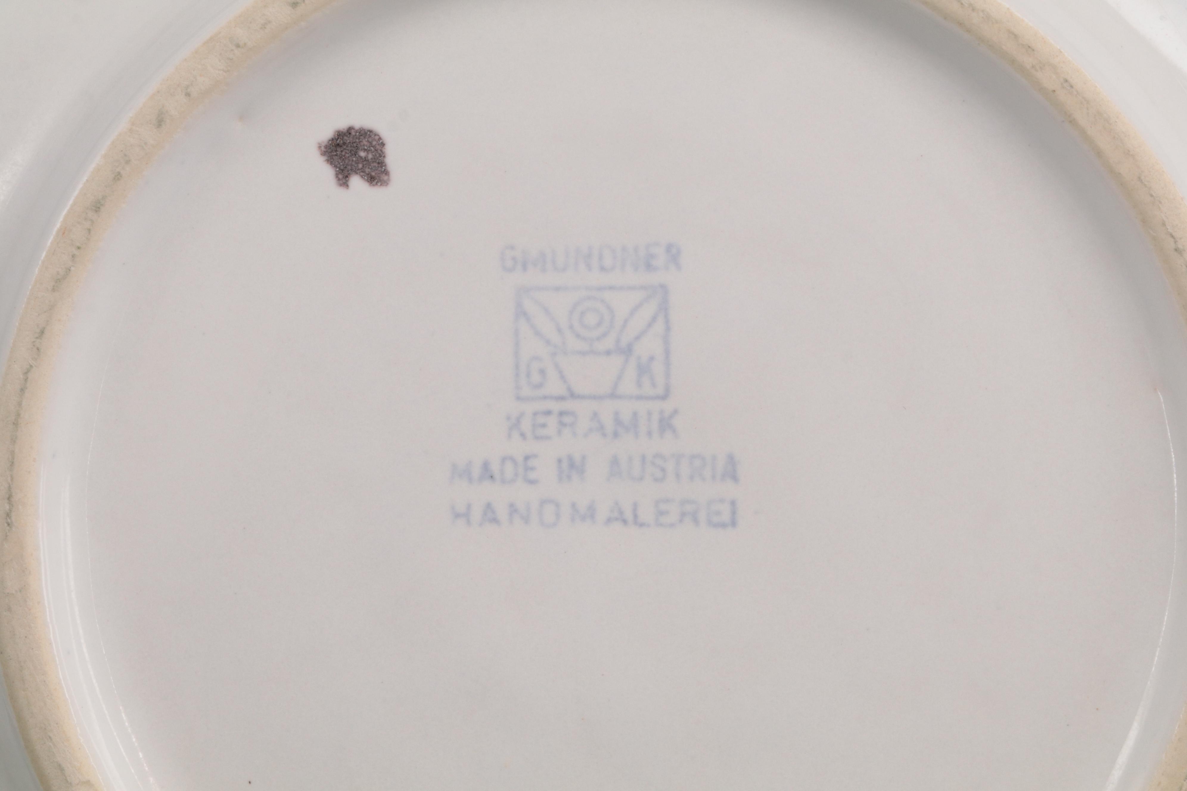 Gmundner Keramik "Alpine Flowers" Ceramic Dinnerware and Table Accessories