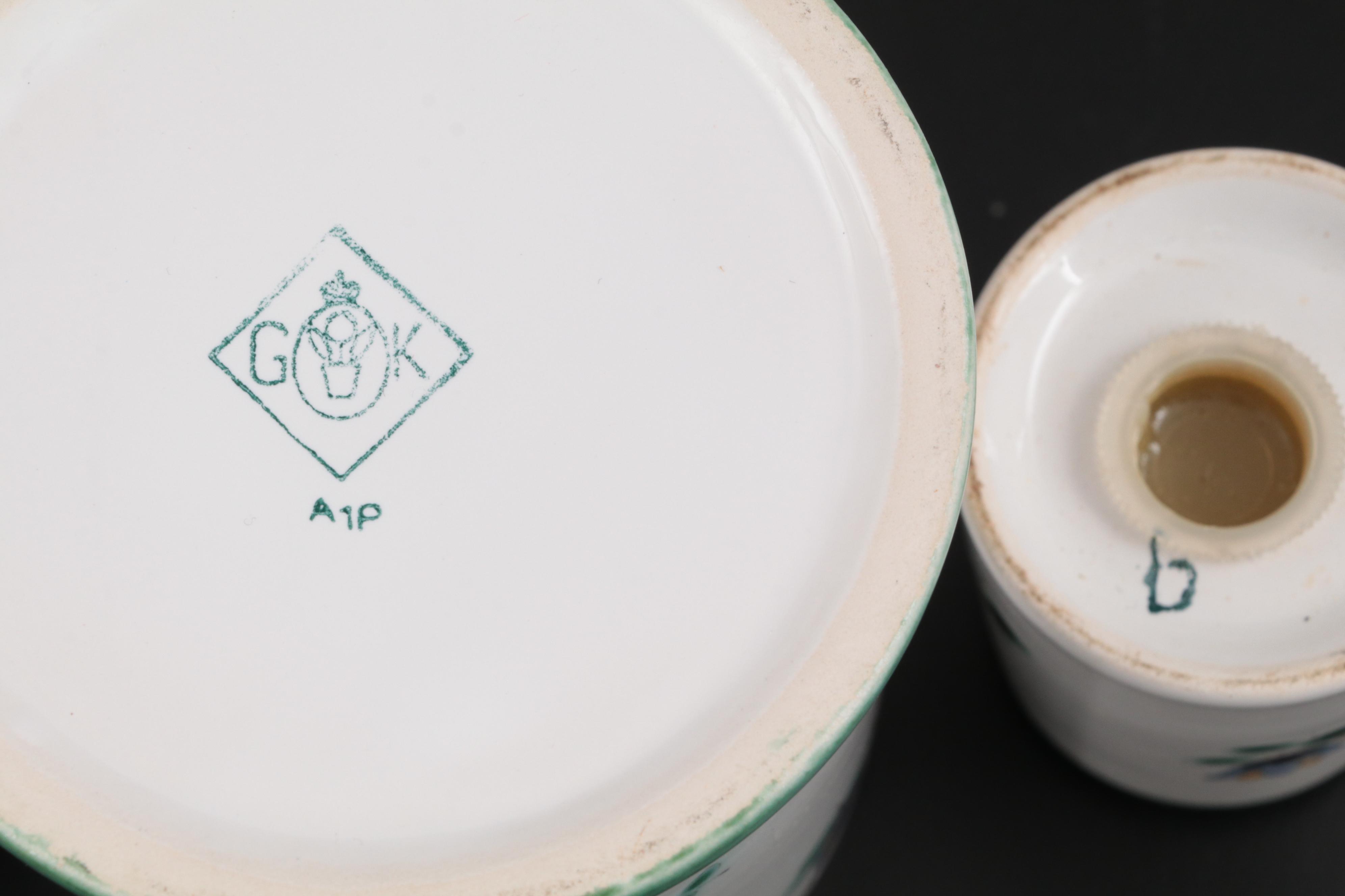 Gmundner Keramik "Alpine Flowers" Ceramic Dinnerware and Table Accessories