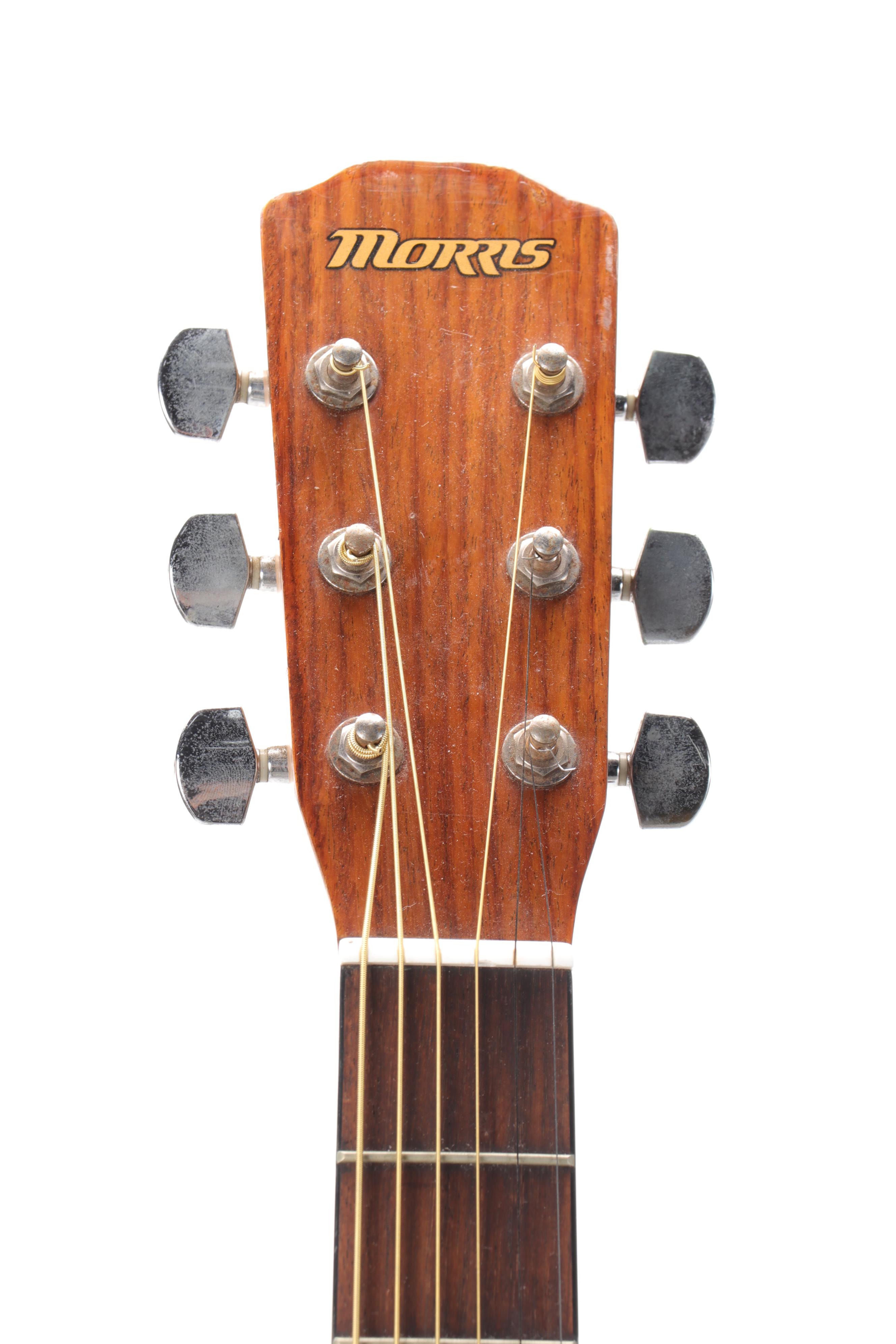 Morris Model MF-255TS Acoustic Guitar